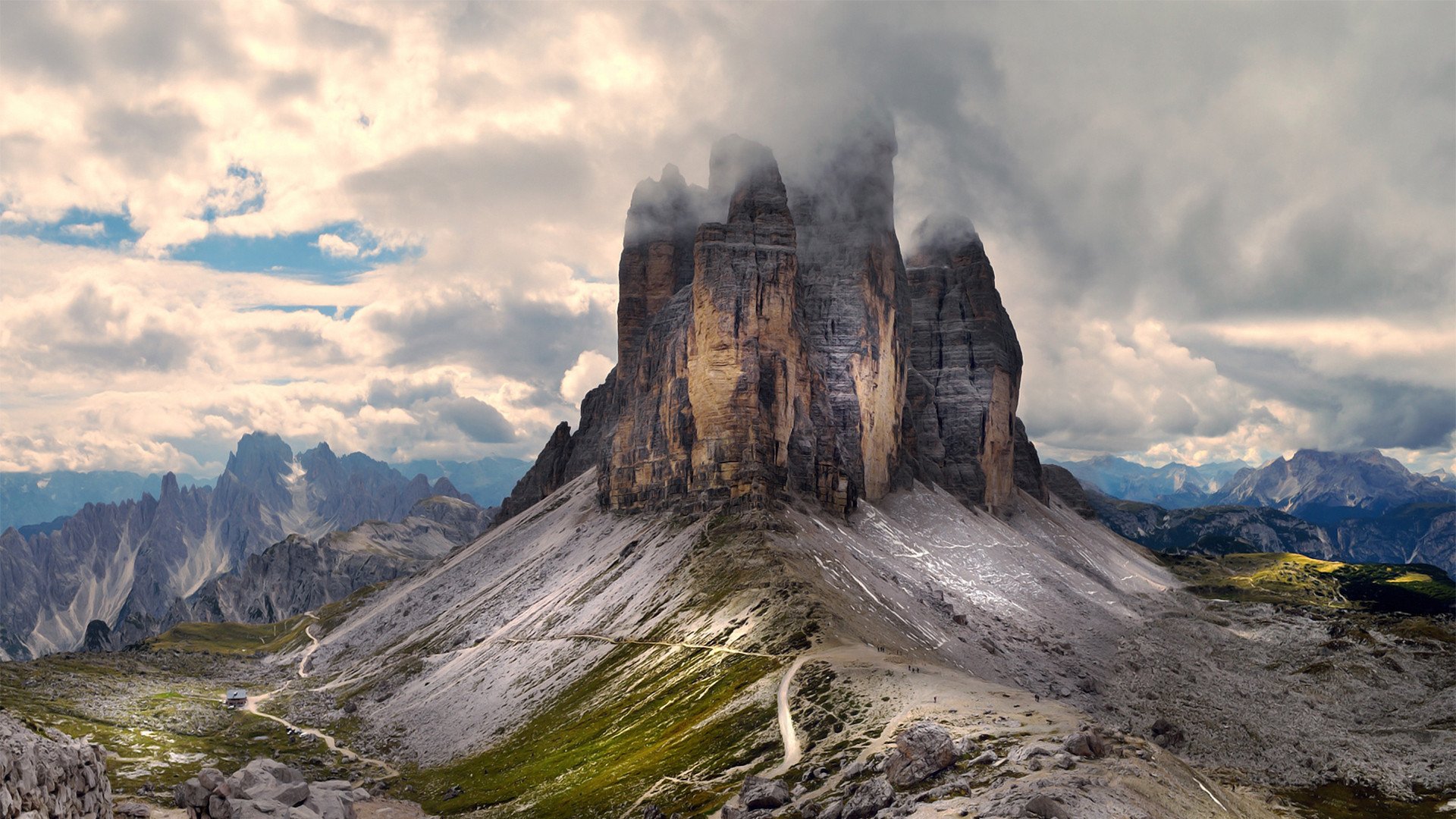 Tre Cime Di Lavaredo 4K Wallpapers