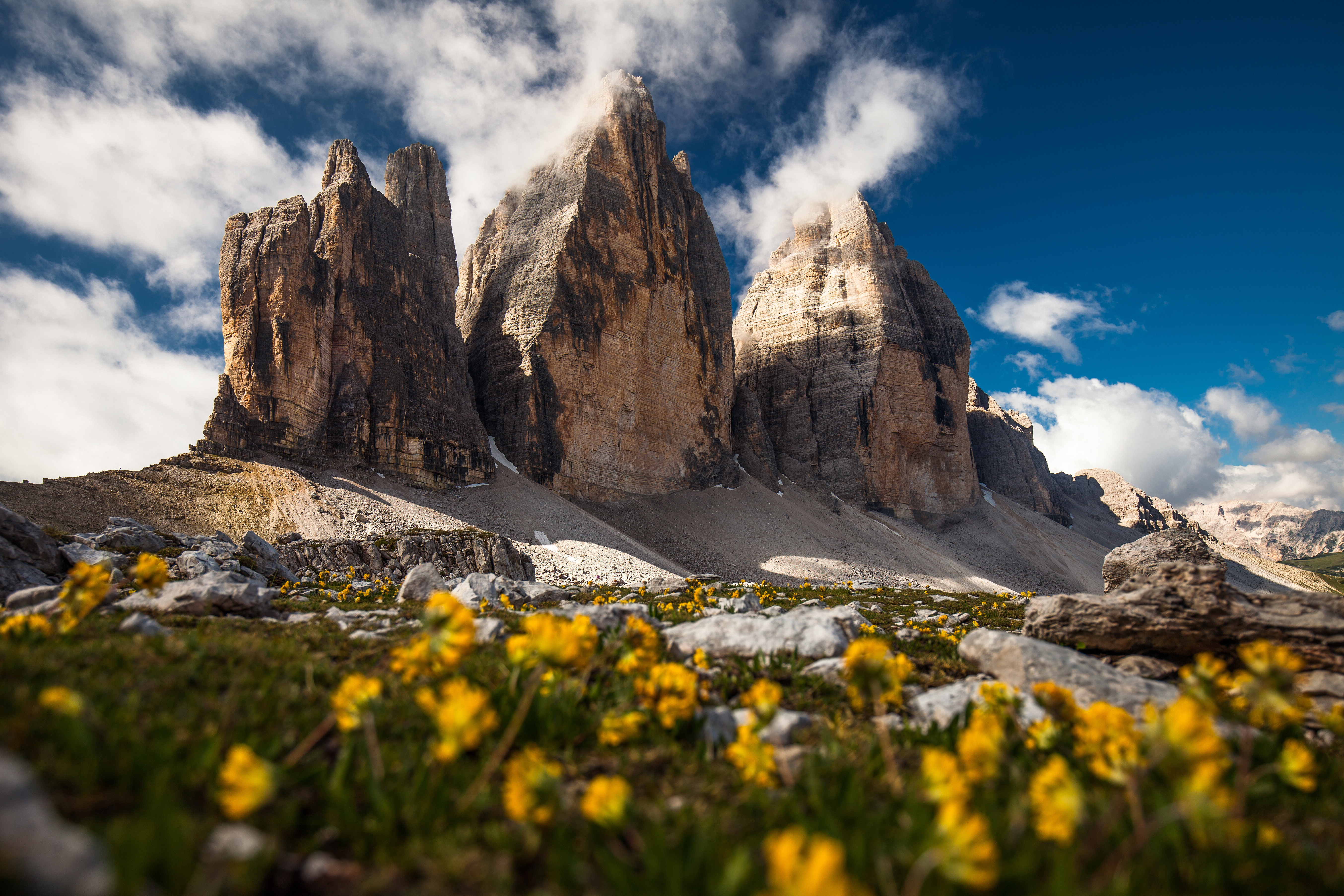 Tre Cime Di Lavaredo 4K Wallpapers