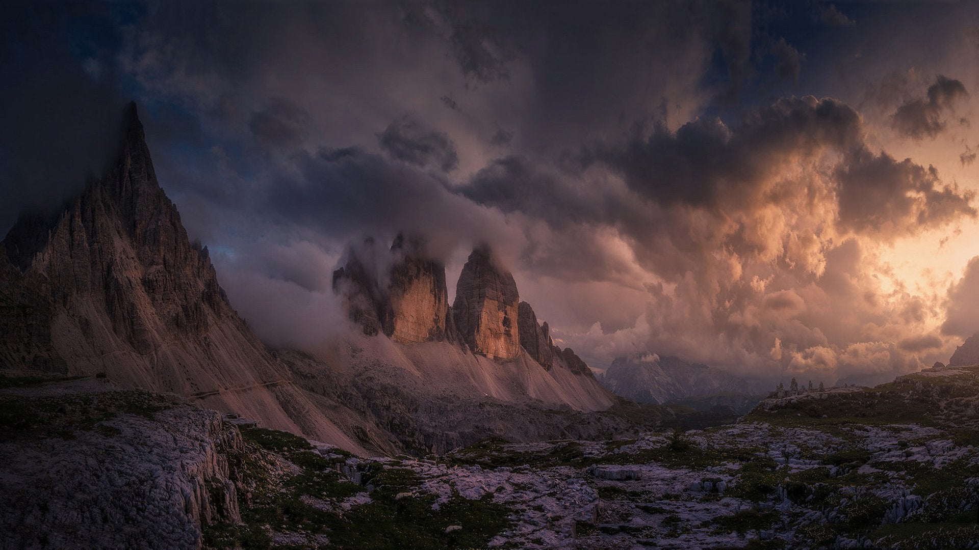 Tre Cime Di Lavaredo 4K Wallpapers