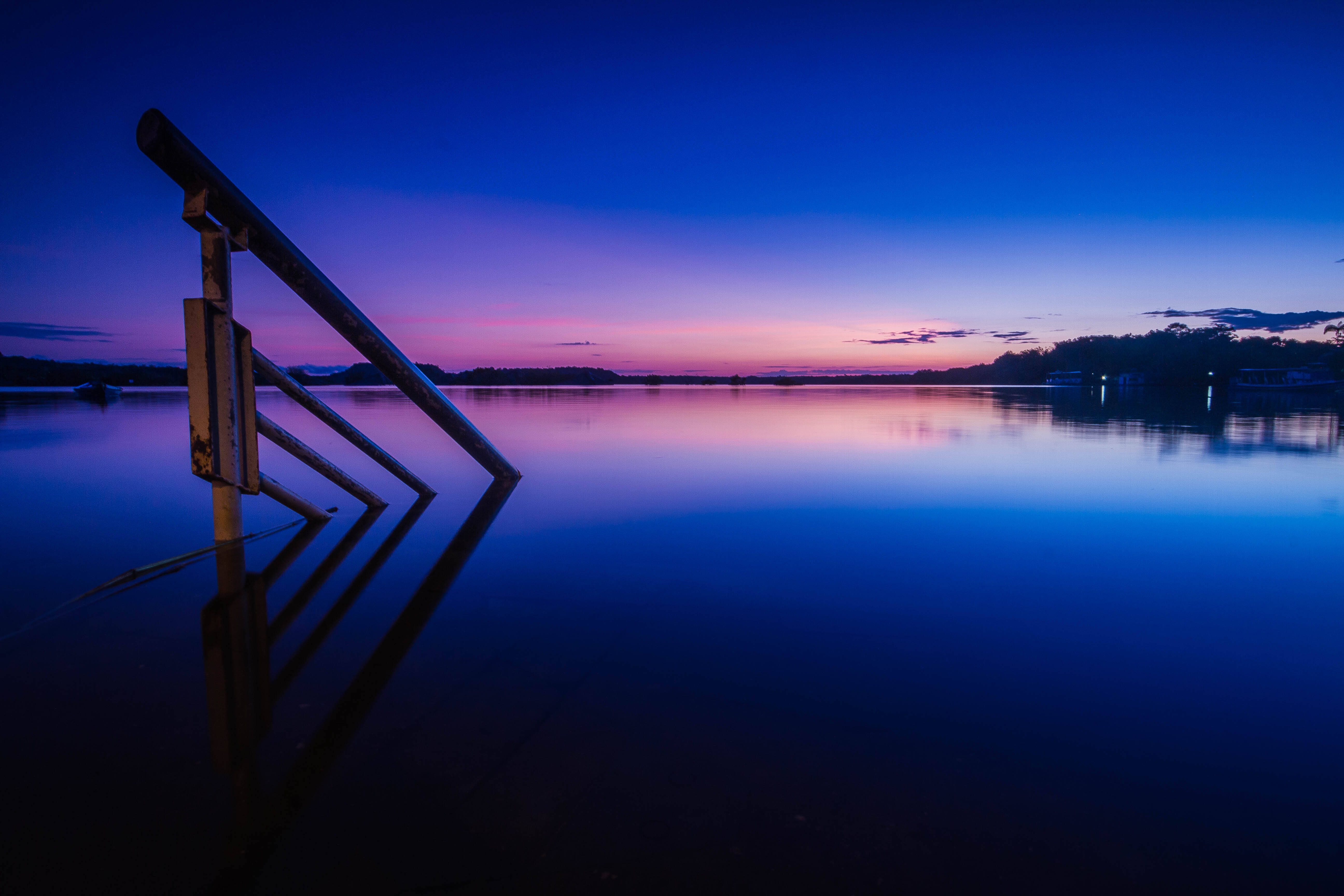 Twilight Sunset Near Lake Kasumigaura Wallpapers