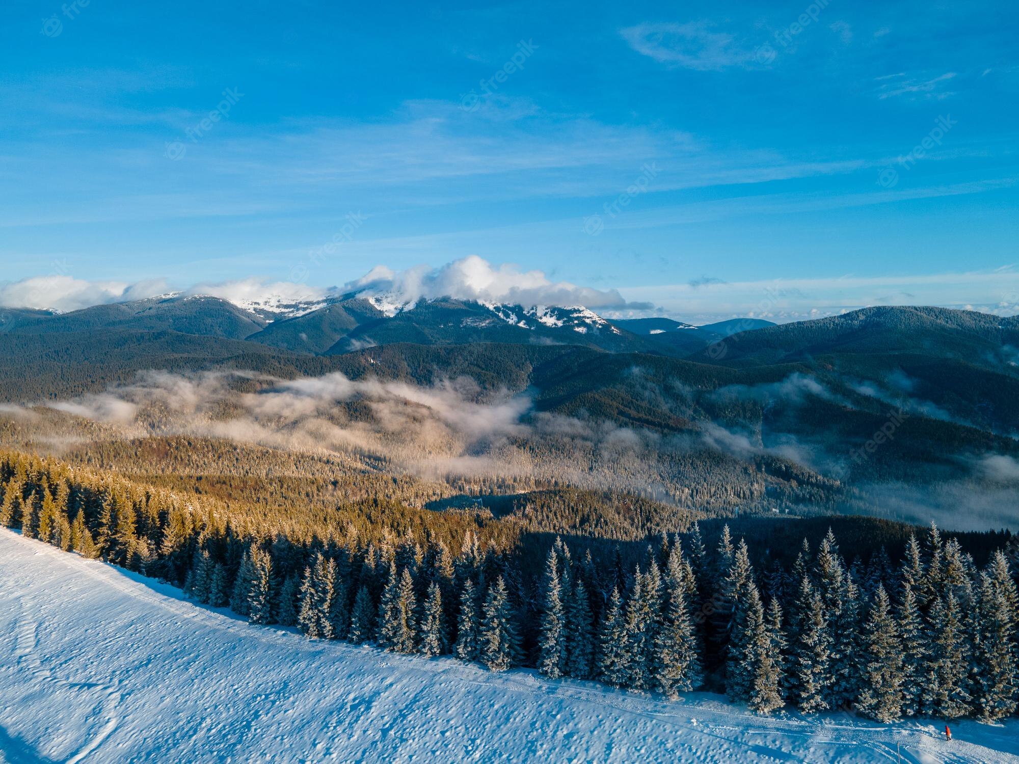 Ukrainian Bukovel In Winter Wallpapers