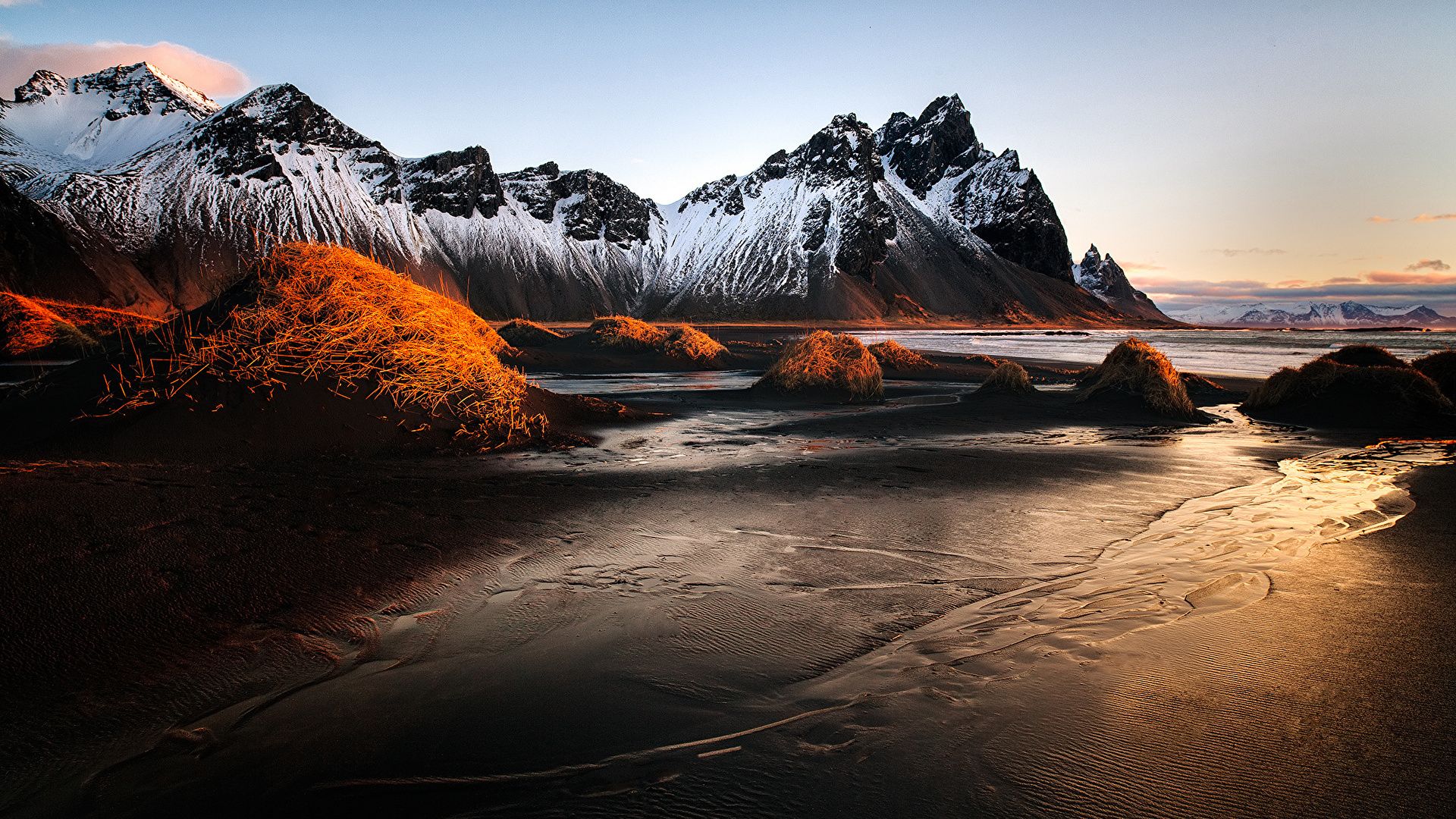 Vestrahorn Hd Iceland Mountain Wallpapers