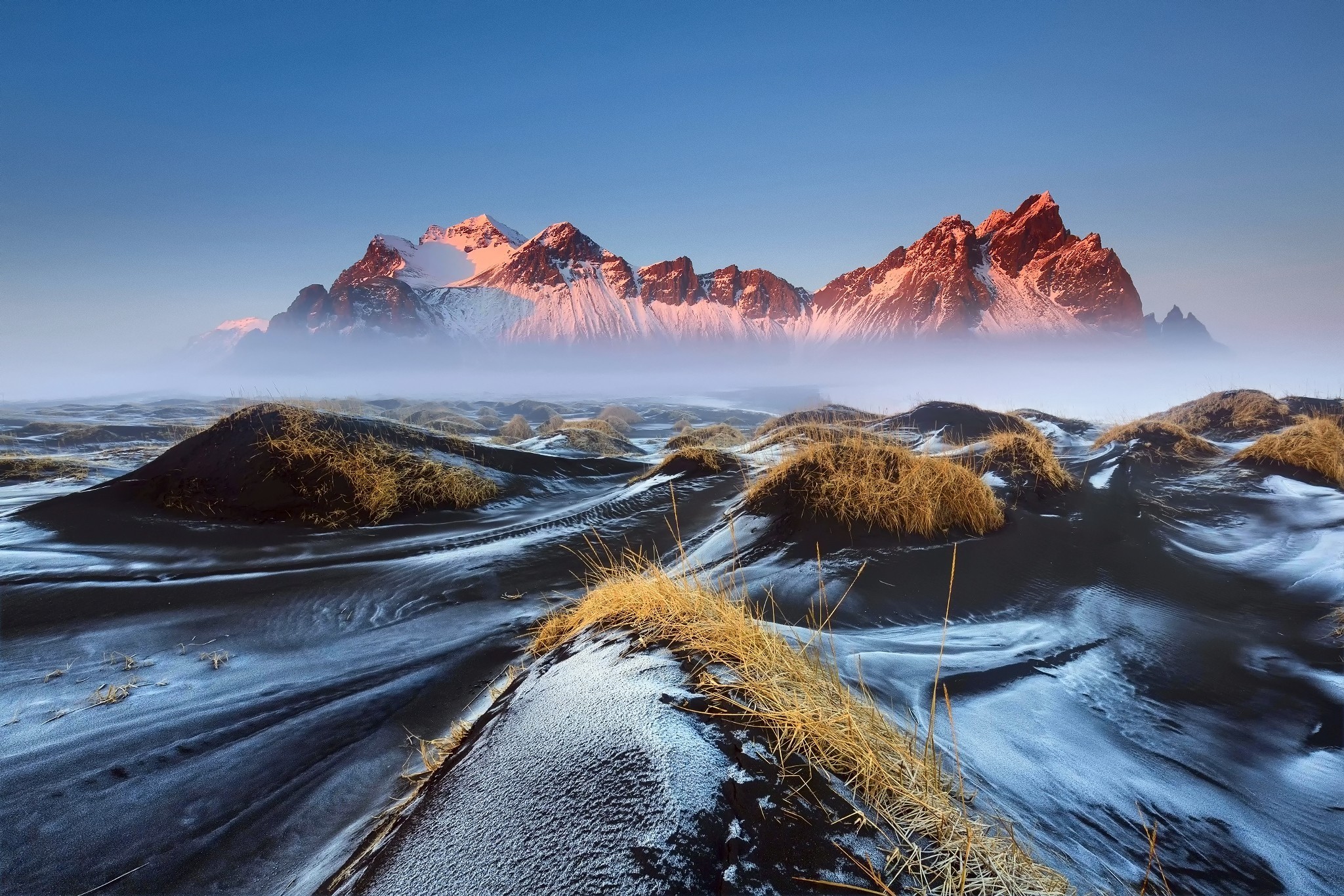 Vestrahorn Hd Iceland Mountain Wallpapers