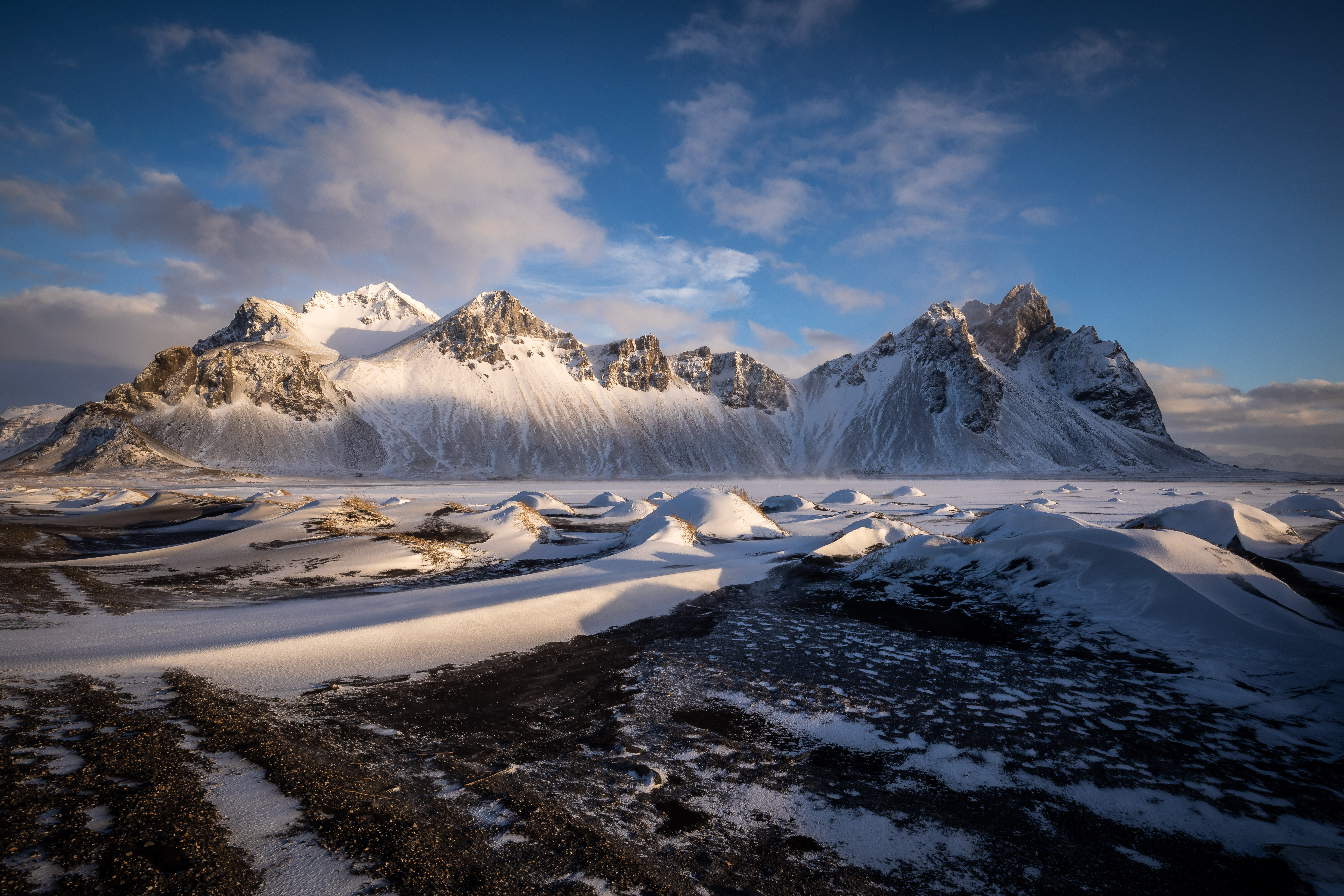 Vestrahorn Mountain 4K Wallpapers