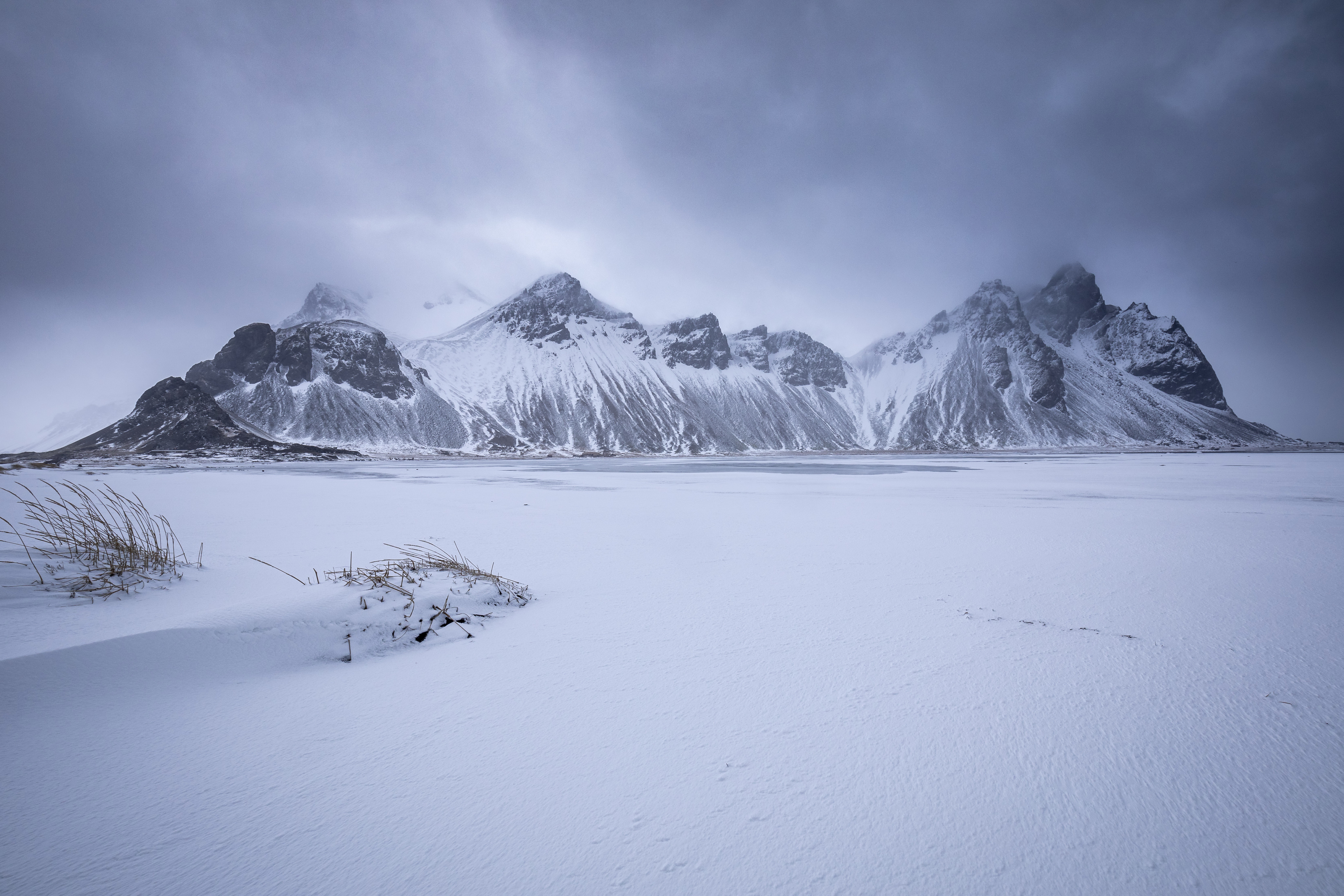 Vestrahorn Mountain 4K Wallpapers