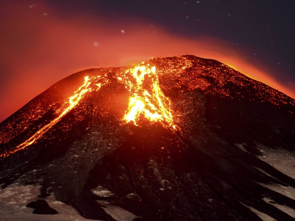 Villarrica Volcano In Chile Wallpapers