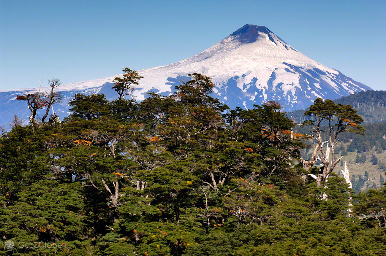 Villarrica Volcano In Chile Wallpapers