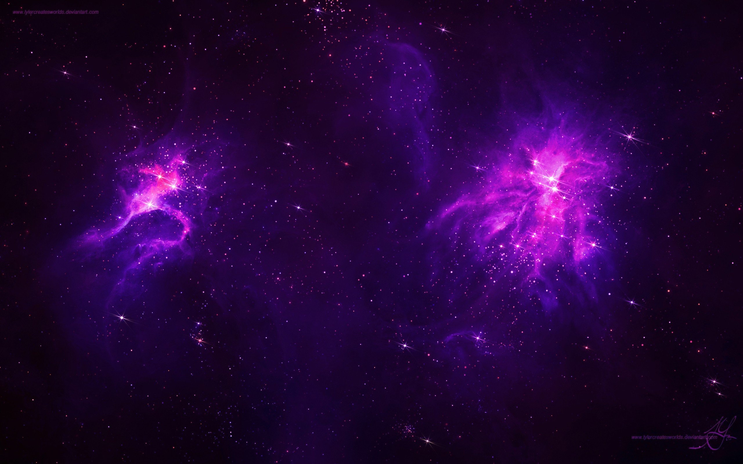 Vivaldi Stars Galaxy Artwork Wallpapers