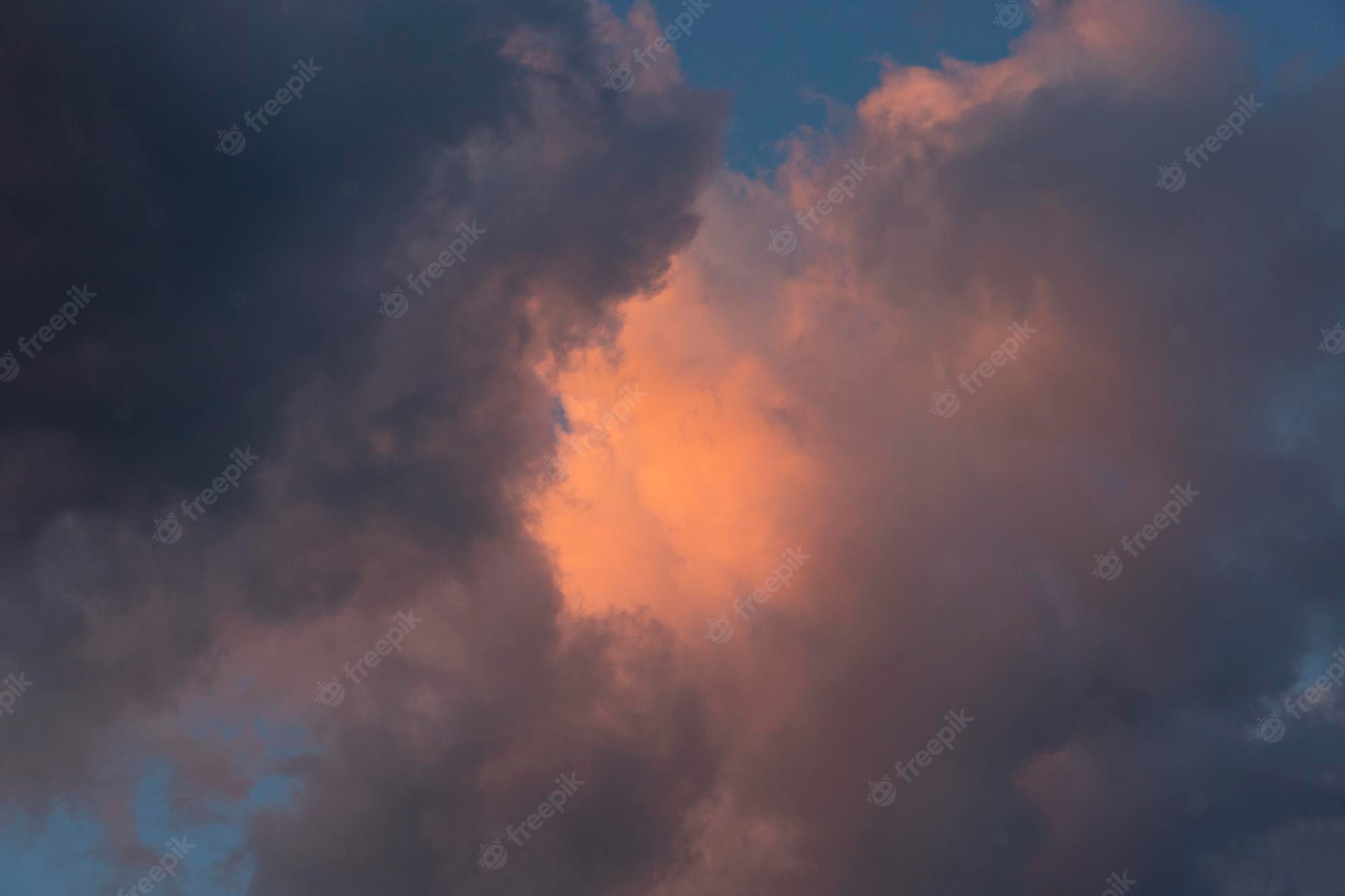 Warm Cloudy Evening Sunrise Wallpapers