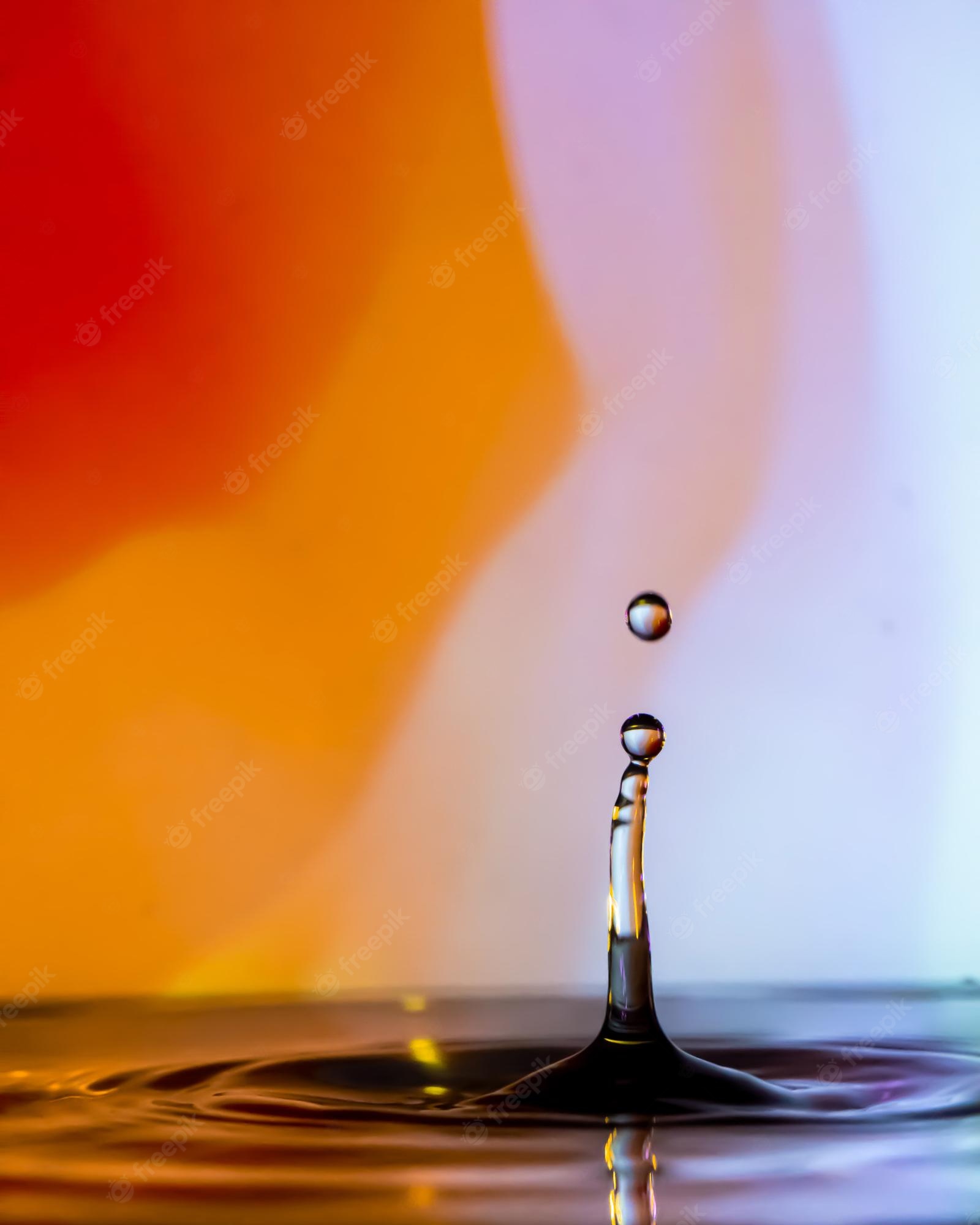 Water Drop Reflection Wallpapers