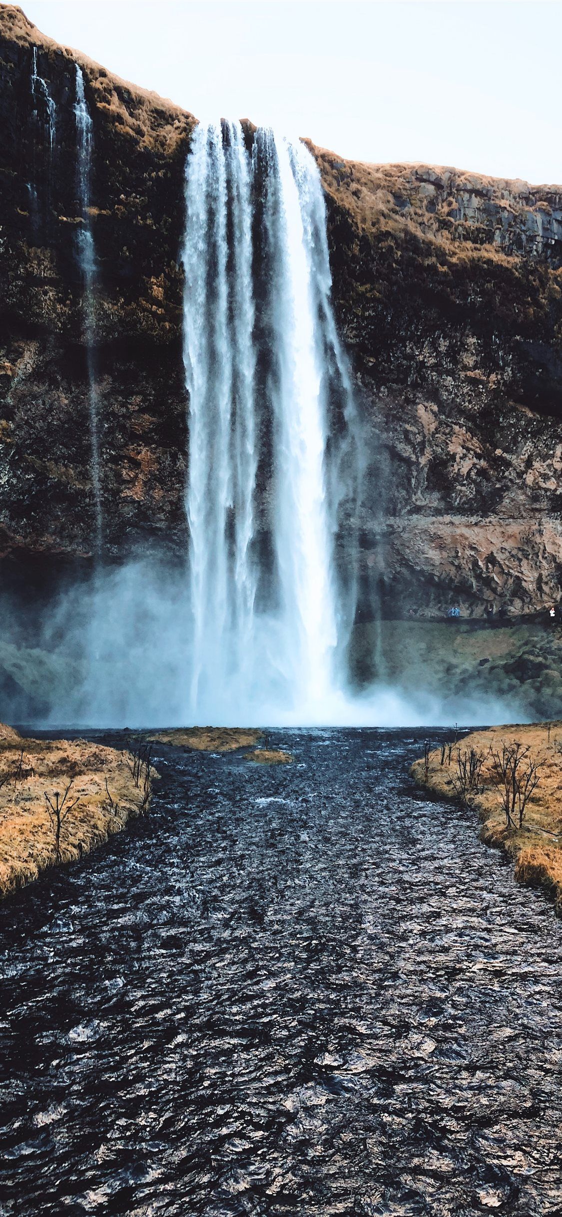 Waterfall And Lightning Wallpapers