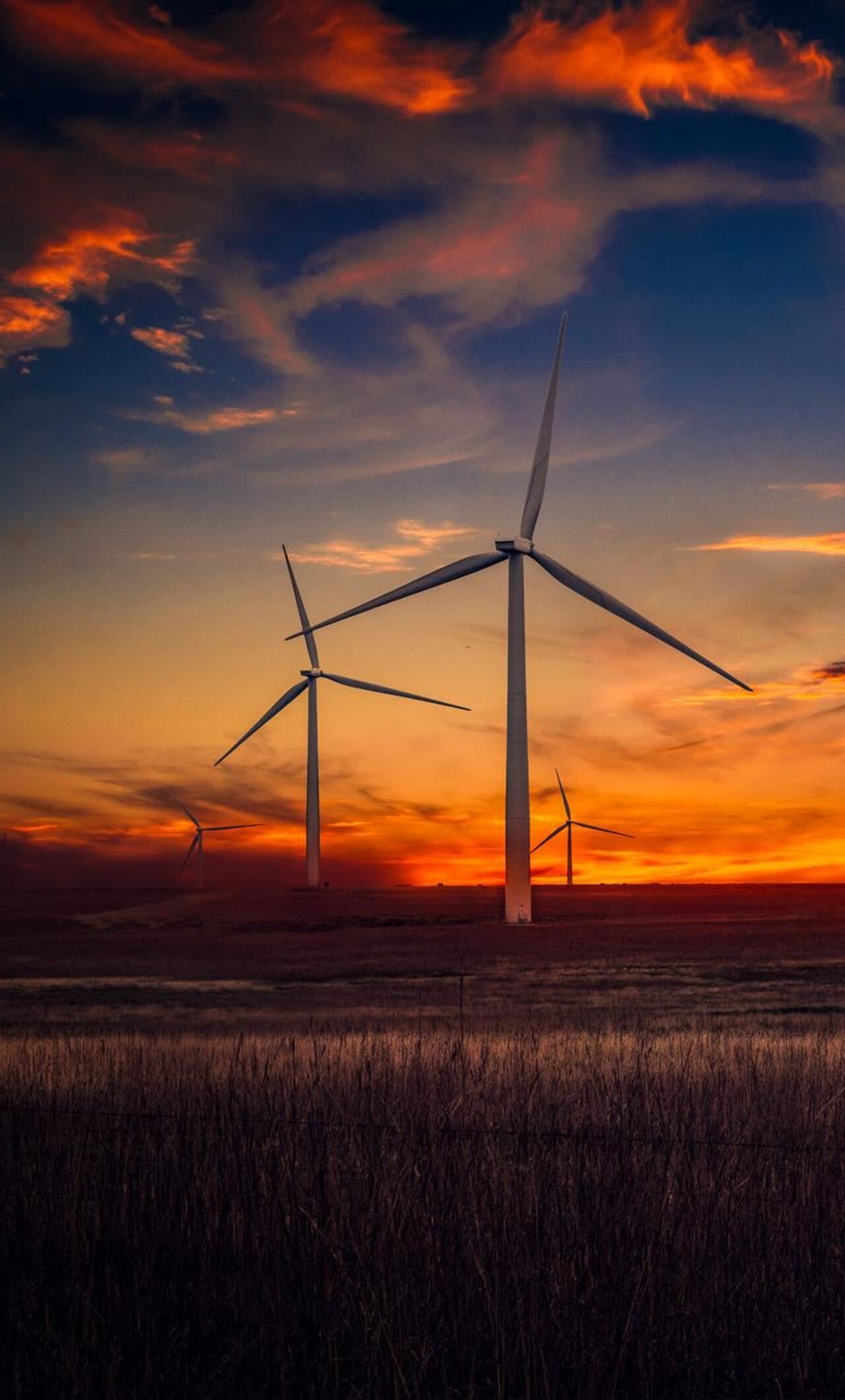 Wind Turbine 4K Photography Wallpapers