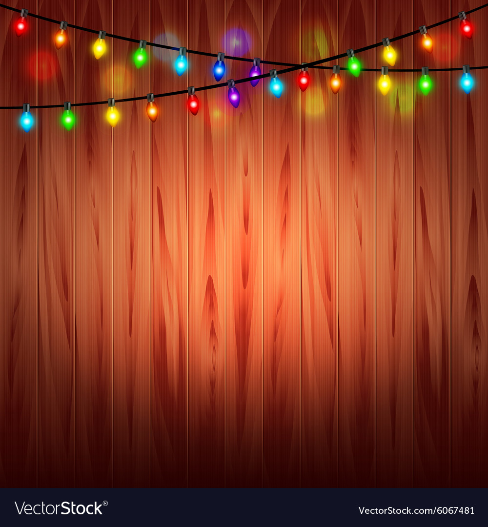 Winter Lights Background