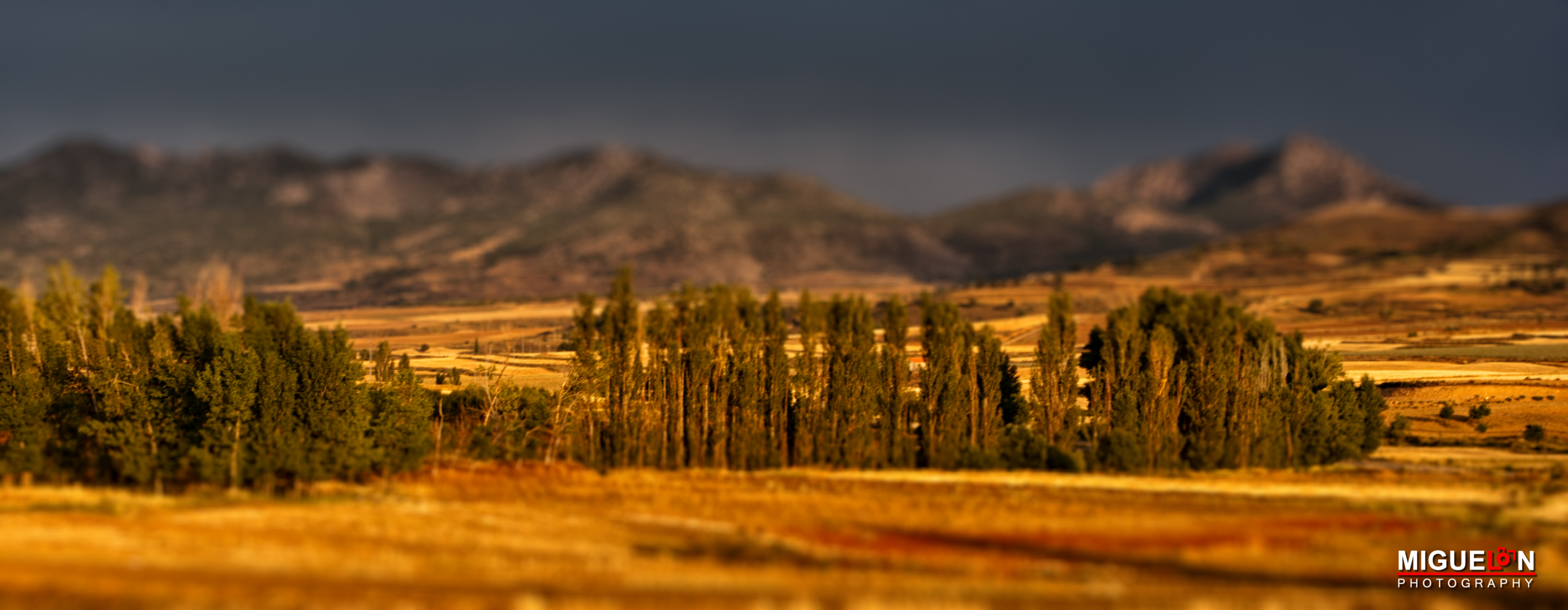 Yellow Horizon Skyline Mountains Wallpapers