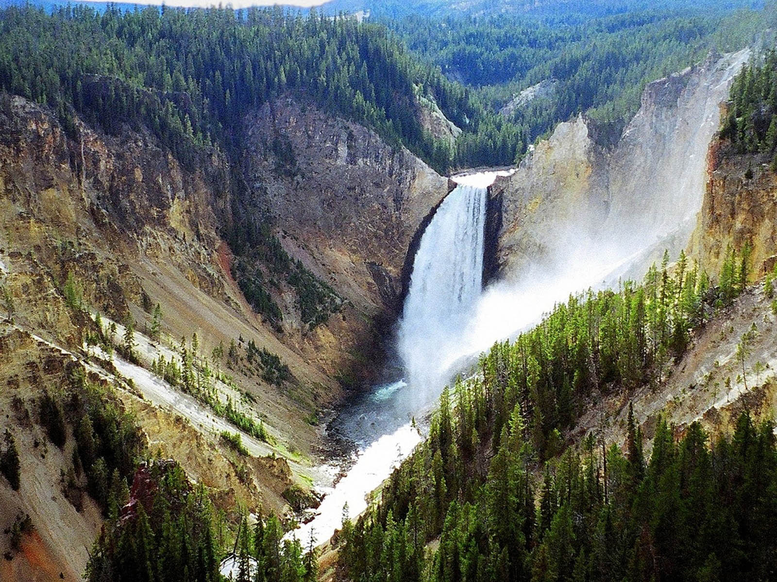 Yellowstone Falls Wallpapers