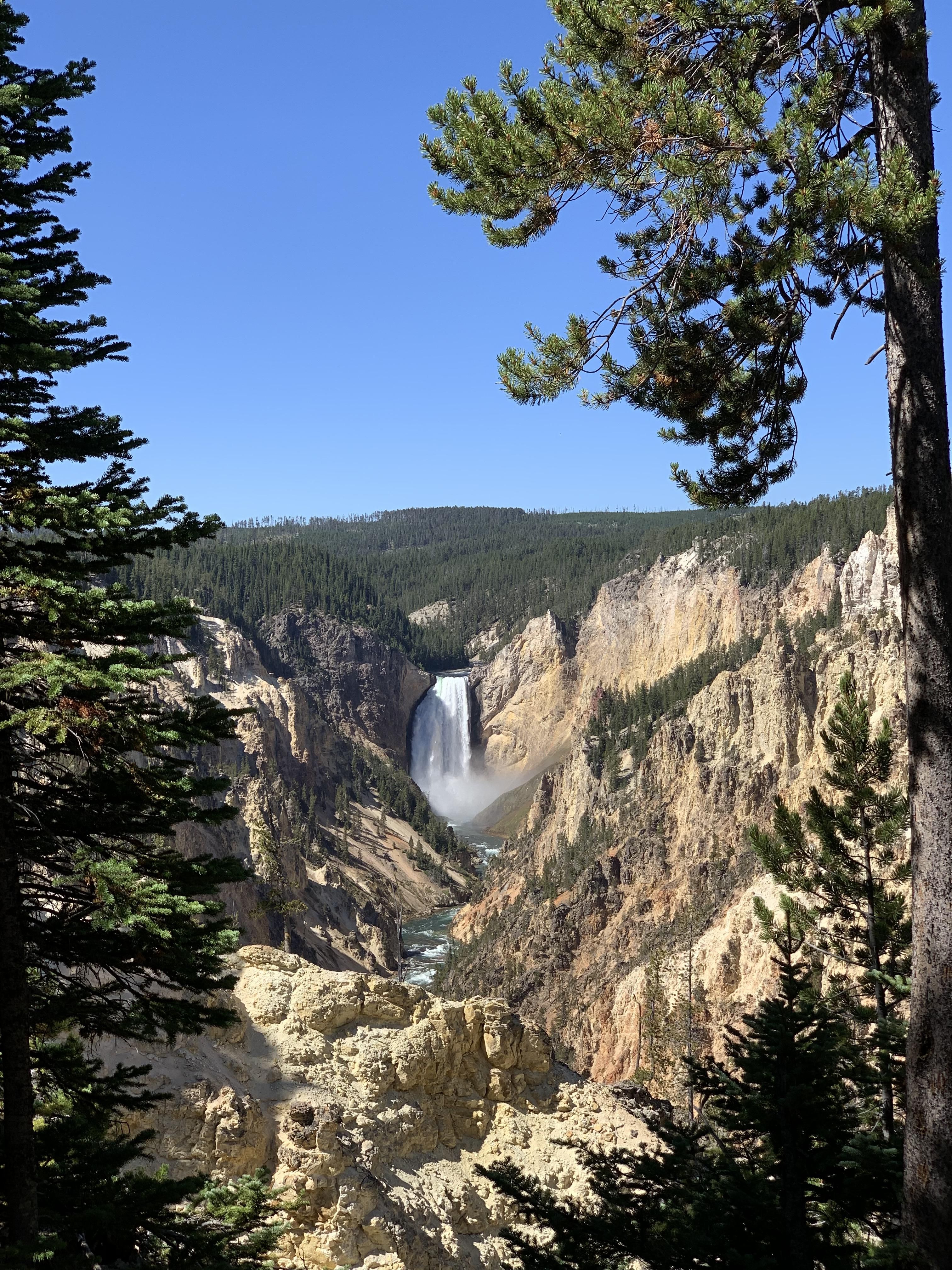 Yellowstone Falls Wallpapers