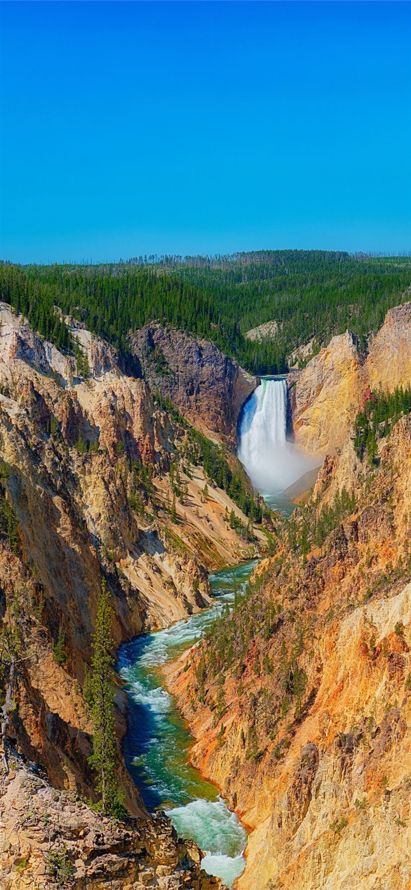 Yellowstone Falls Wallpapers