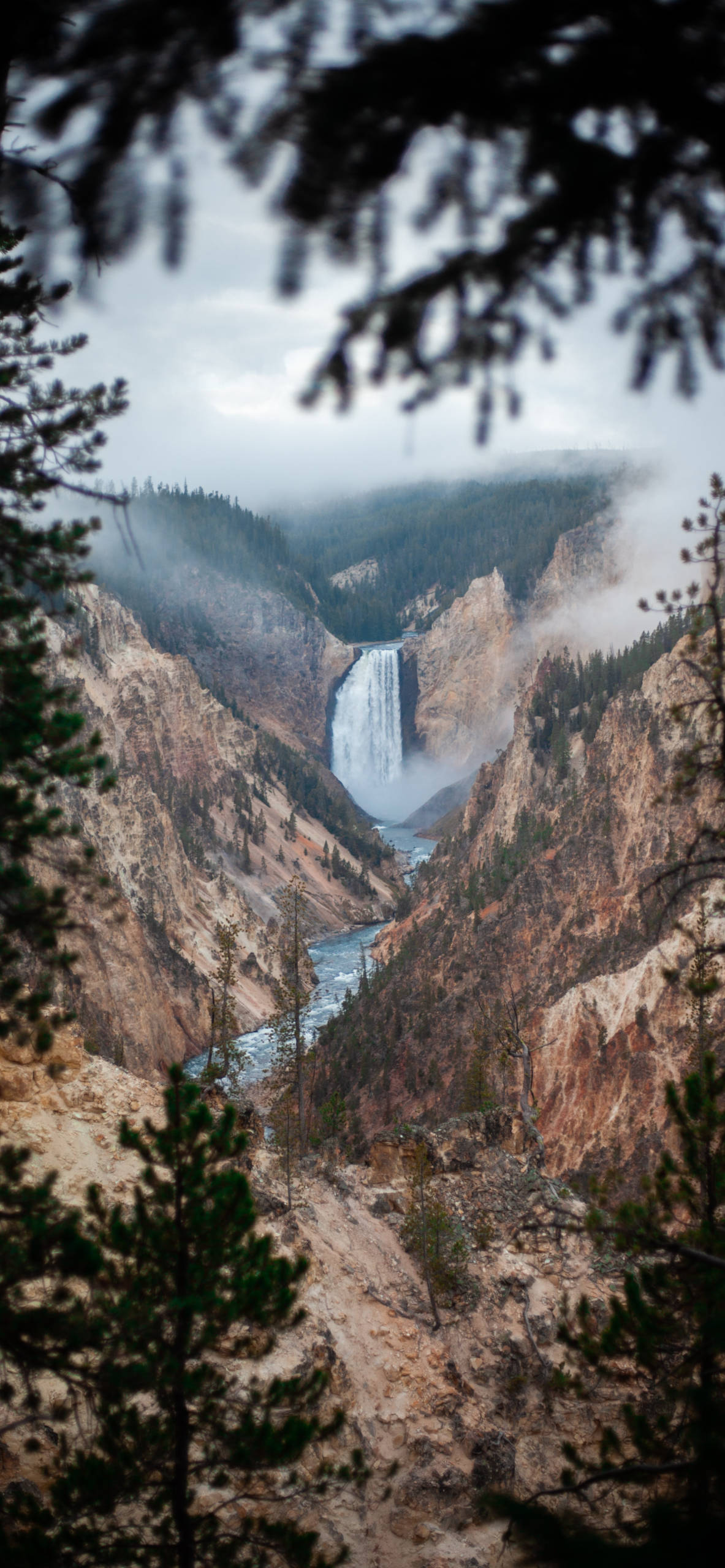 Yellowstone Falls Wallpapers