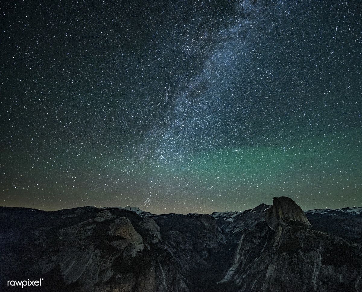 Yosemite National Park Milky Way Wallpapers
