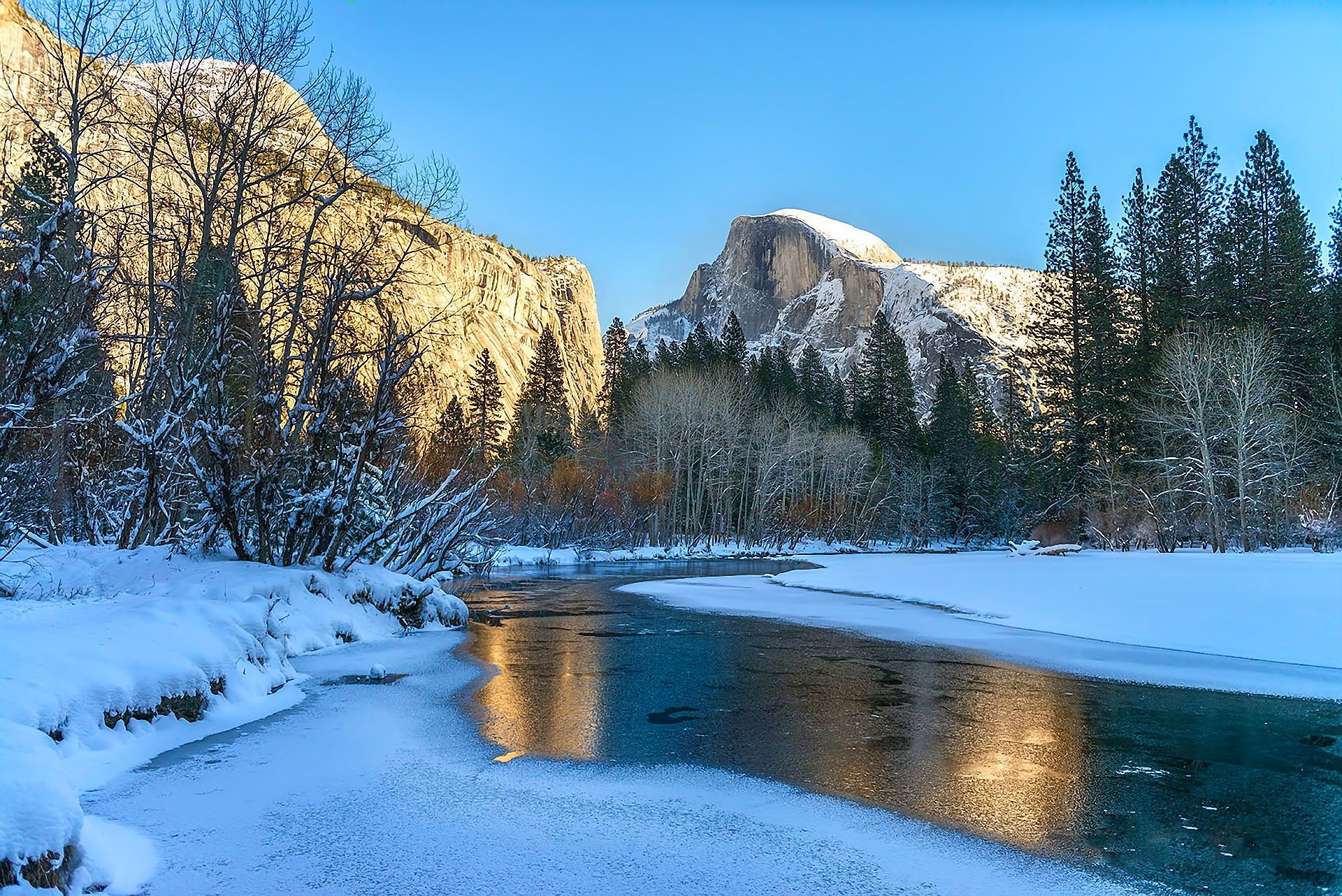 Yosemite Winter Wallpapers