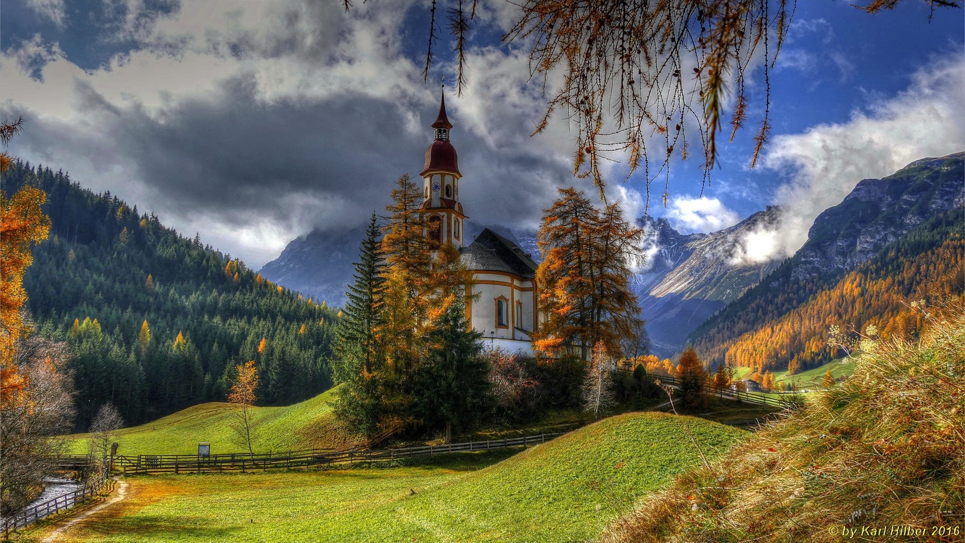 4K Church In Austria Wallpapers