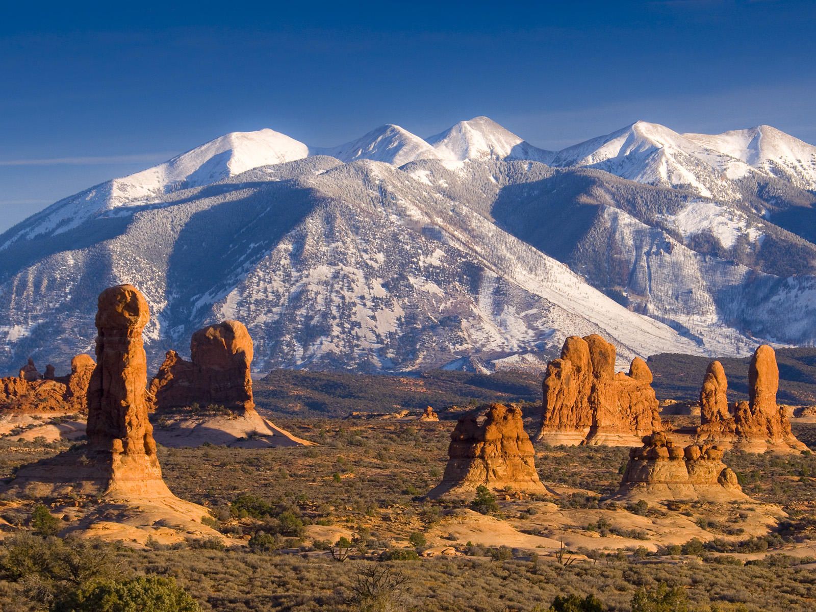 Aerial View From Utah Desert Wallpapers