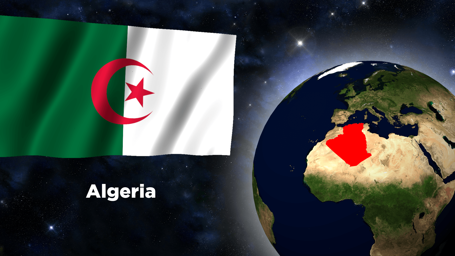 Algeria Flag Wallpapers