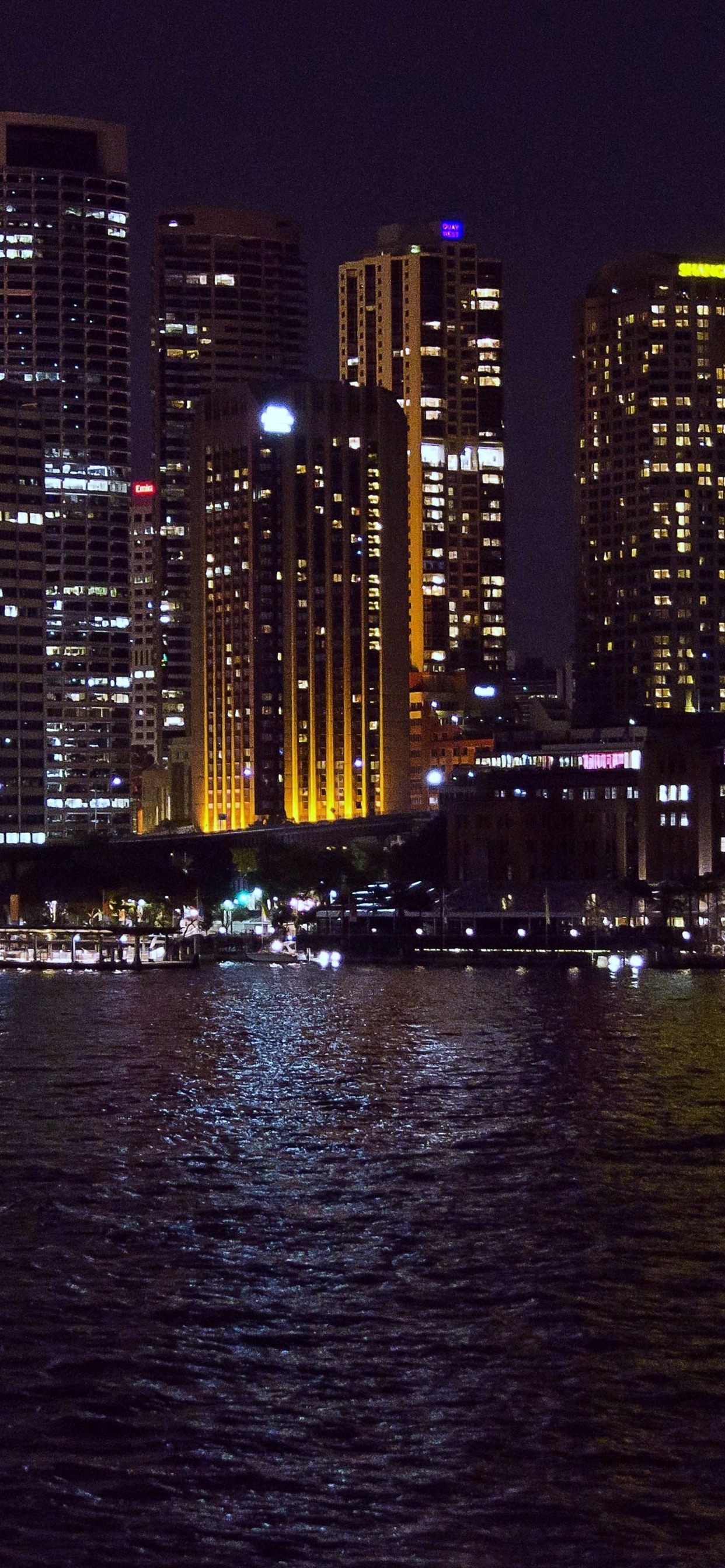 Australia Buildings Lights At Night Wallpapers