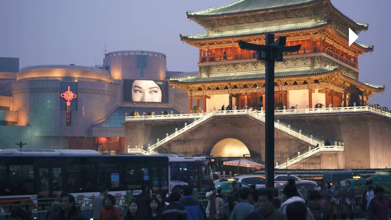 Bell Tower Of Xi'An Wallpapers