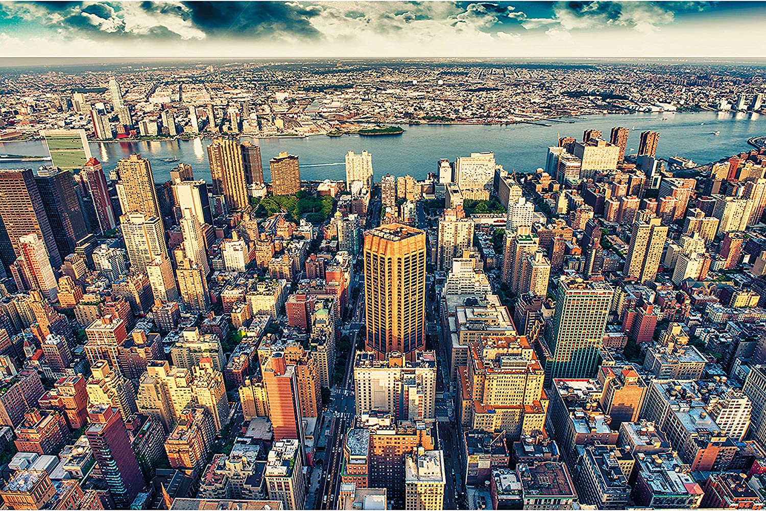 Big Apple Drone View Wallpapers