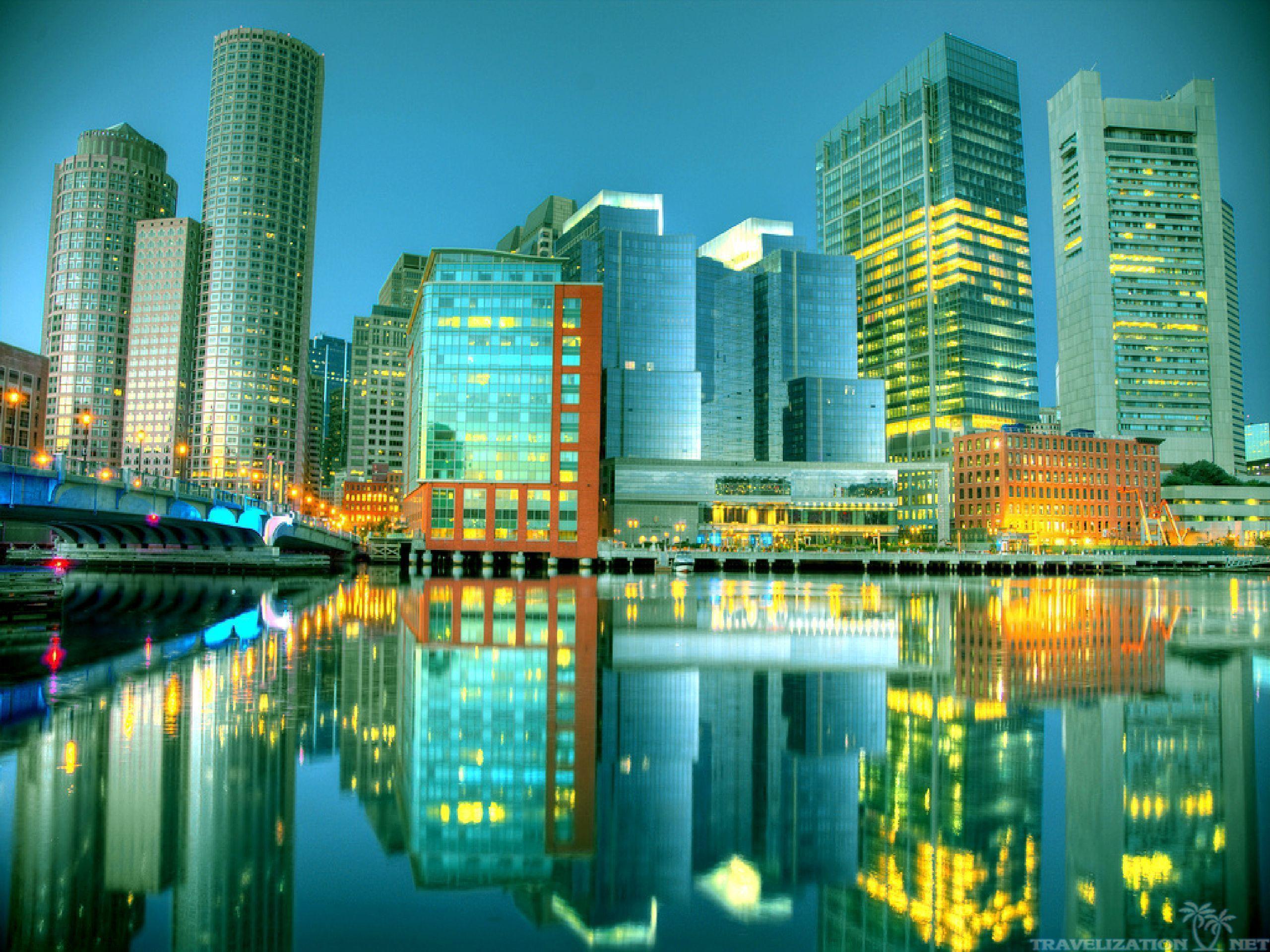 Boston City Buildings Wallpapers