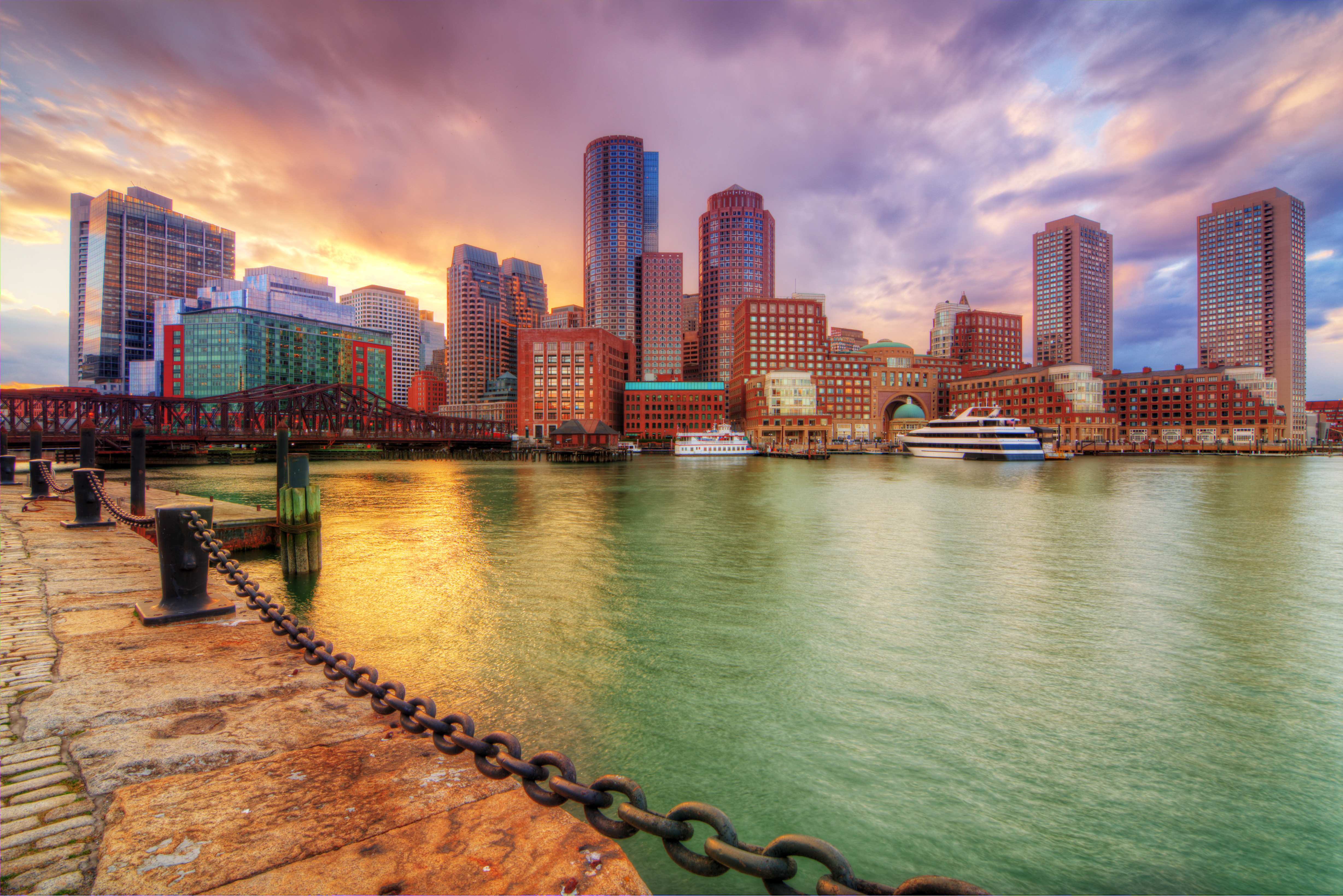 Boston City Buildings Wallpapers