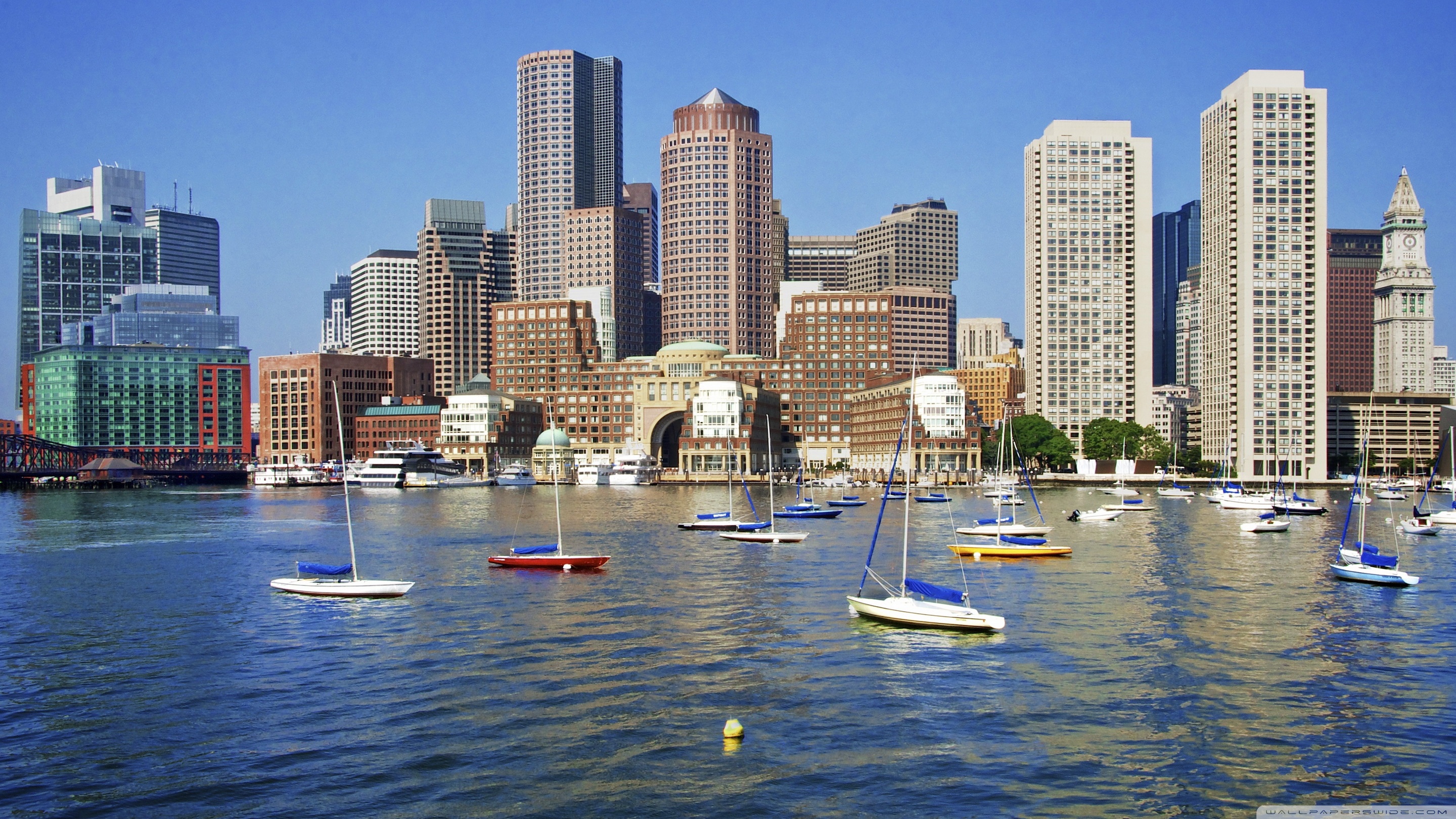 Boston City Buildings Wallpapers