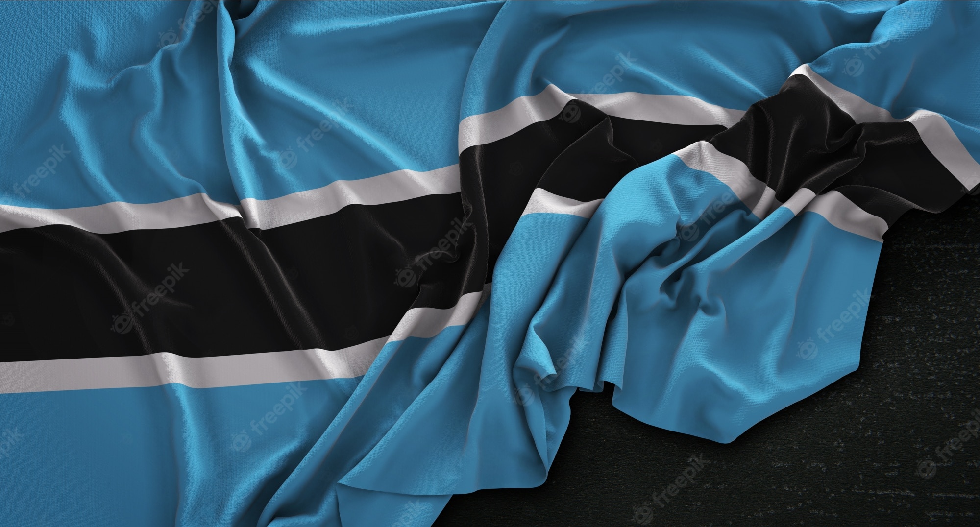 Botswana Flag Wallpapers