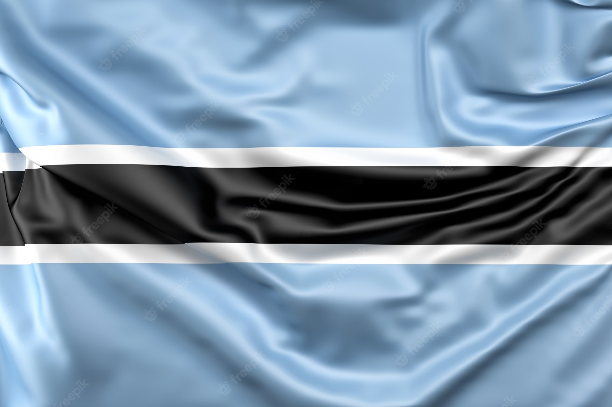 Botswana Flag Wallpapers