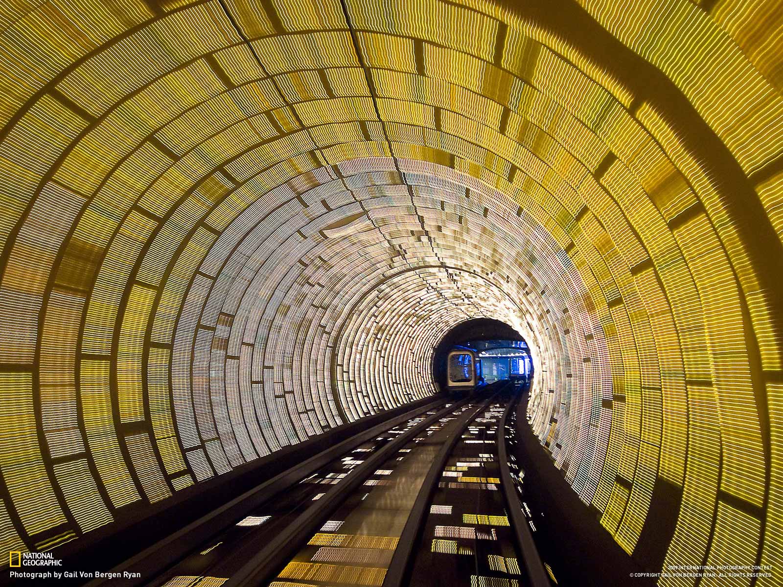 Bund Sightseeing Tunnel Wallpapers