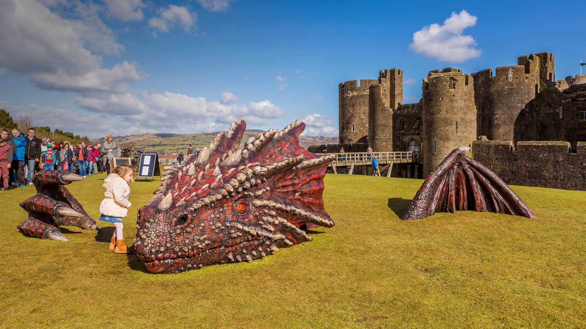 Caerphilly Castle Wallpapers