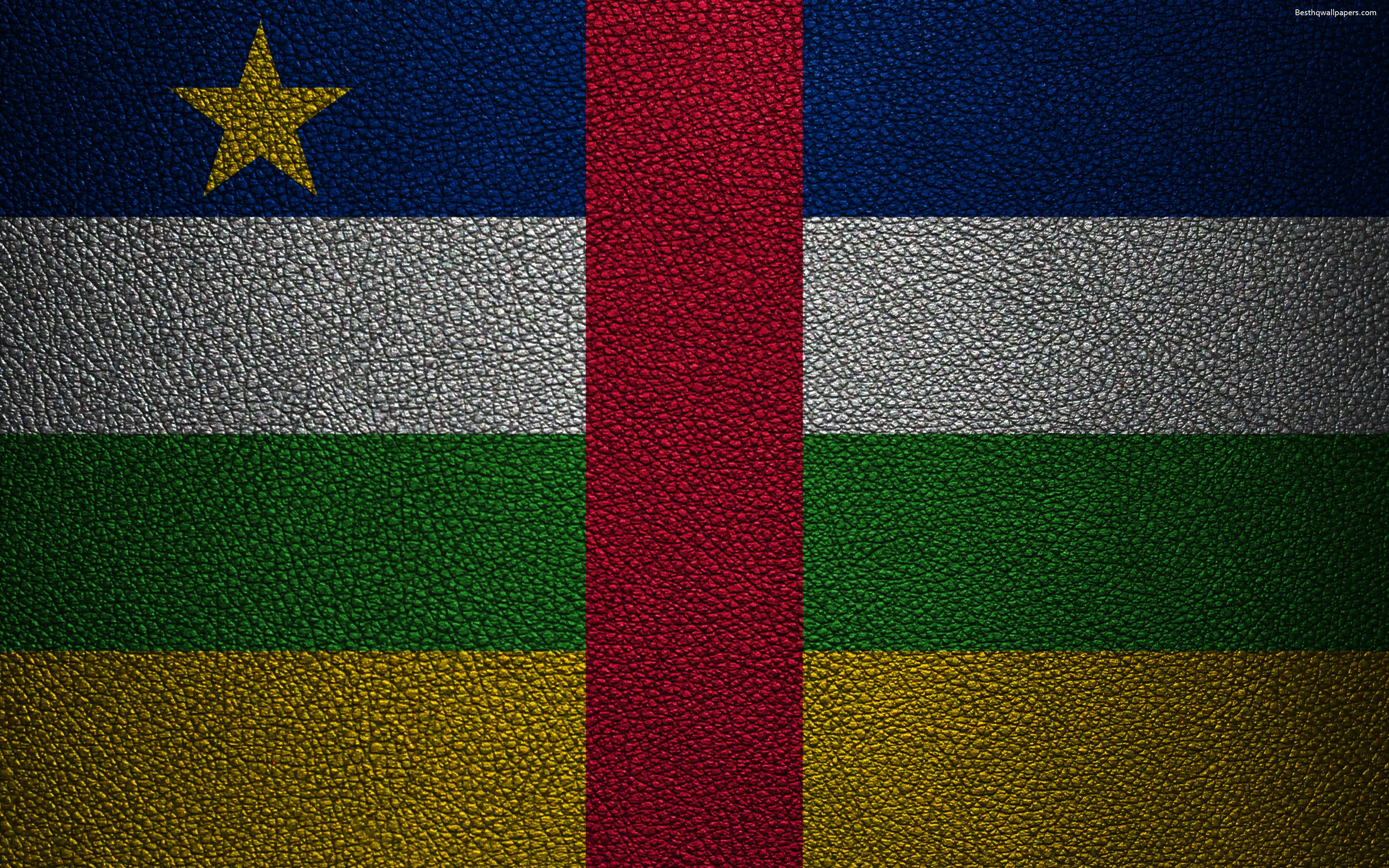 Central African Republic Flag Wallpapers