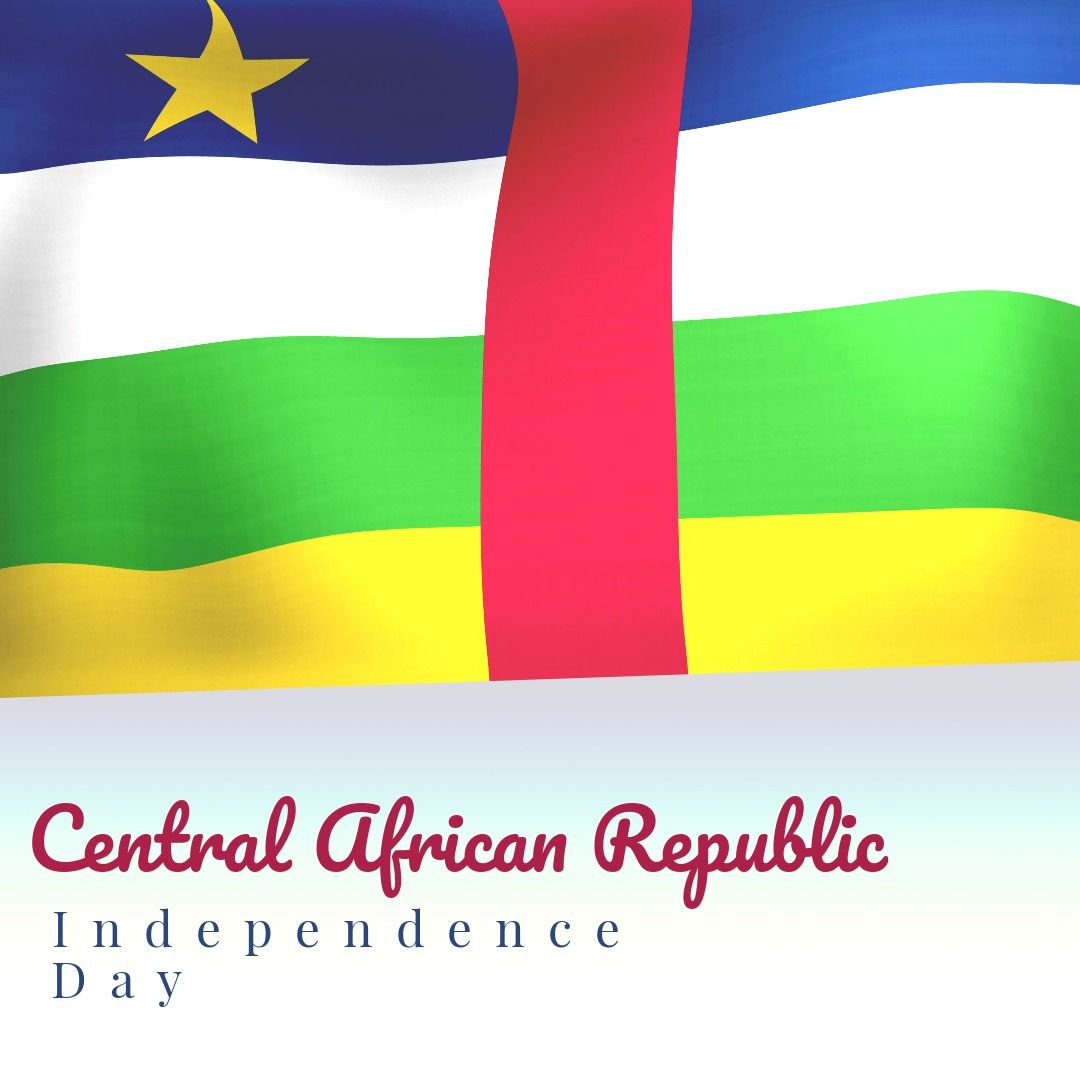 Central African Republic Flag Wallpapers