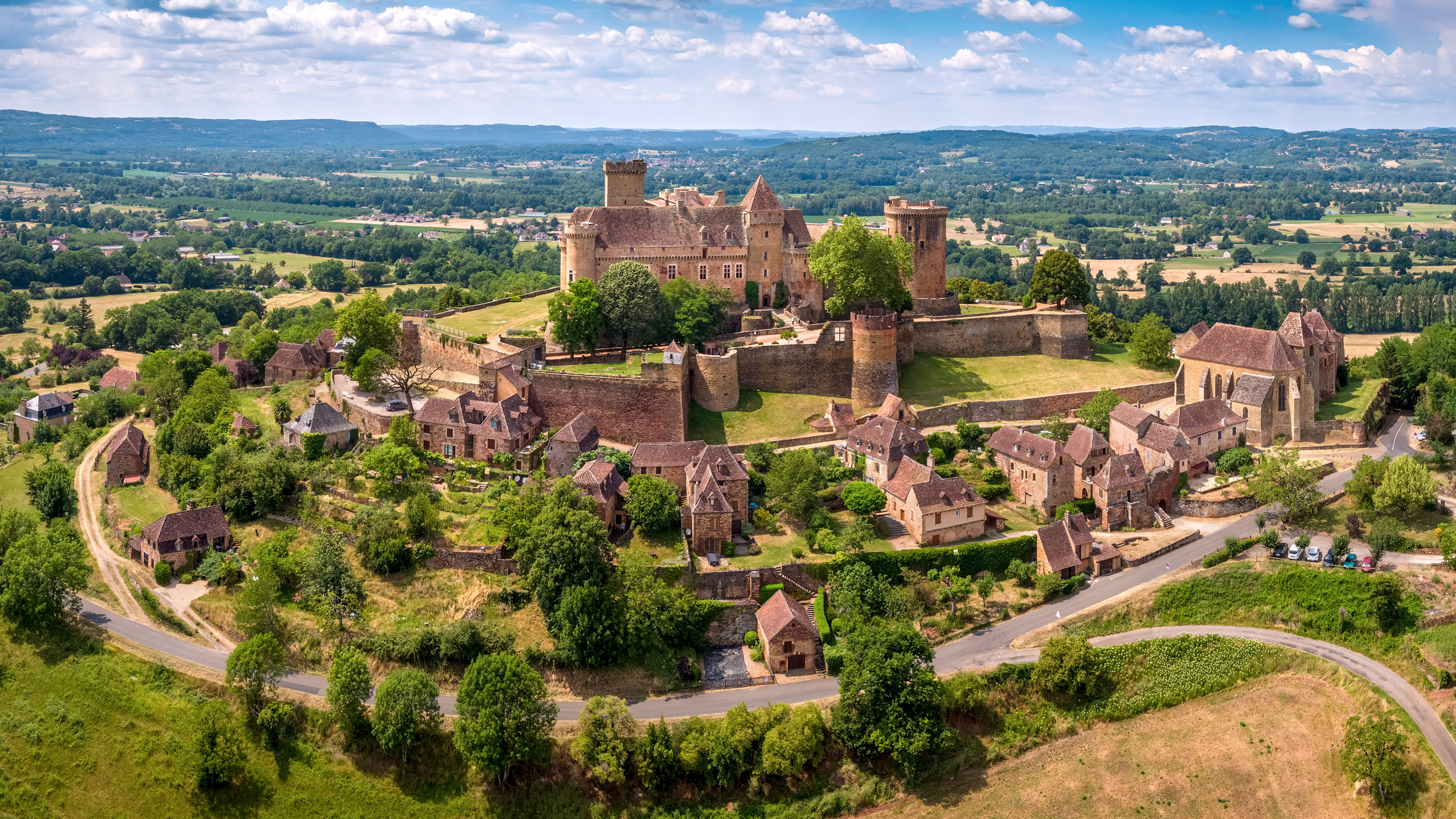 Chateau De Castelnau-Bretenoux Wallpapers