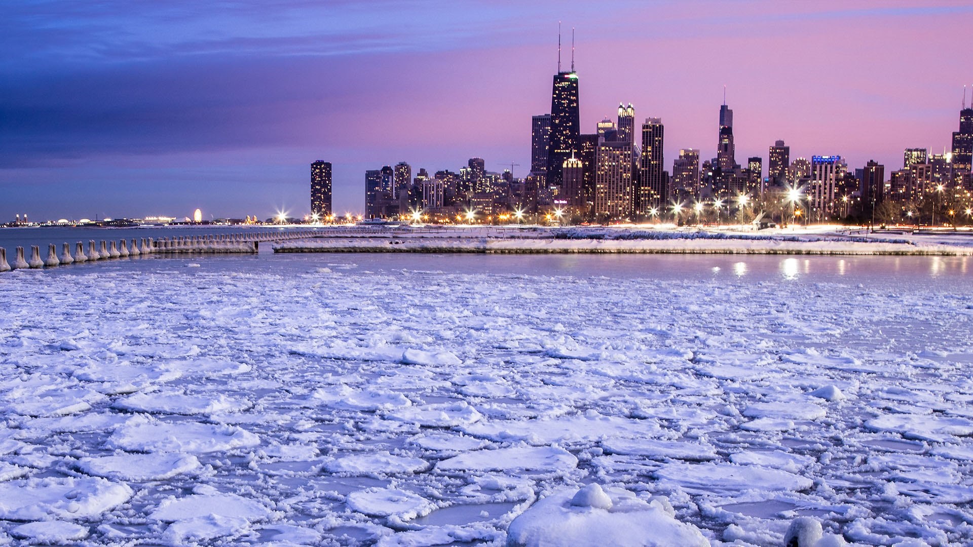 Chicago City Skyline Wallpapers