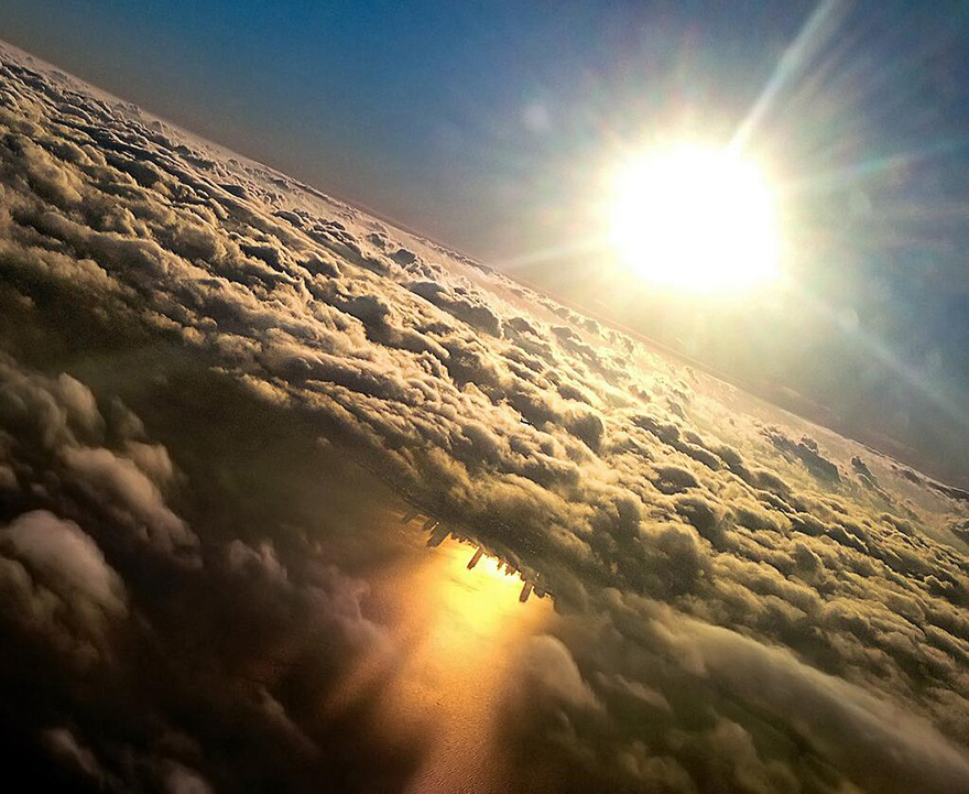 Chicago Lake Michigan Skyscraper Reflection Wallpapers