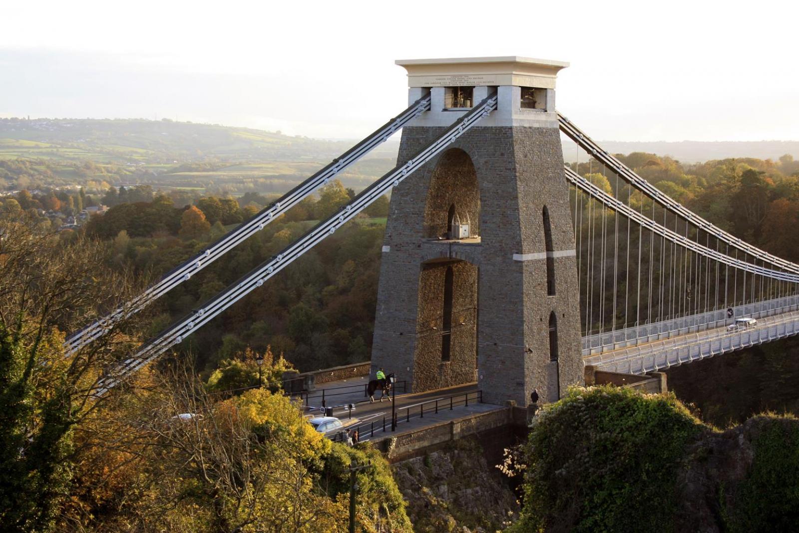 Clifton Suspension Bridge Houses Wallpapers