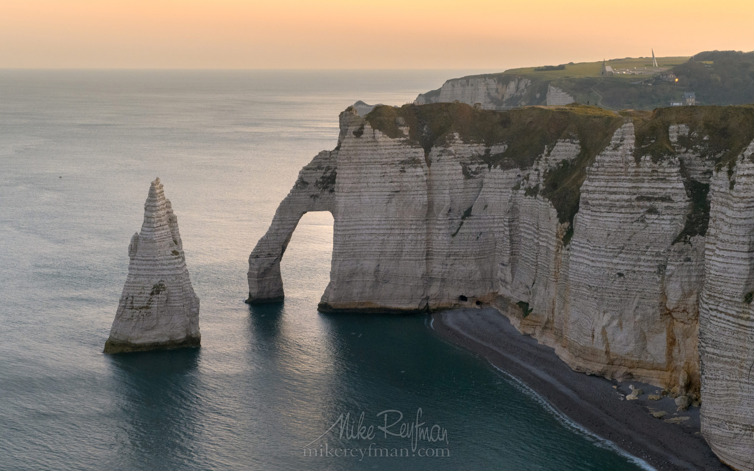 Coastline Hd Normandy Arch Wallpapers