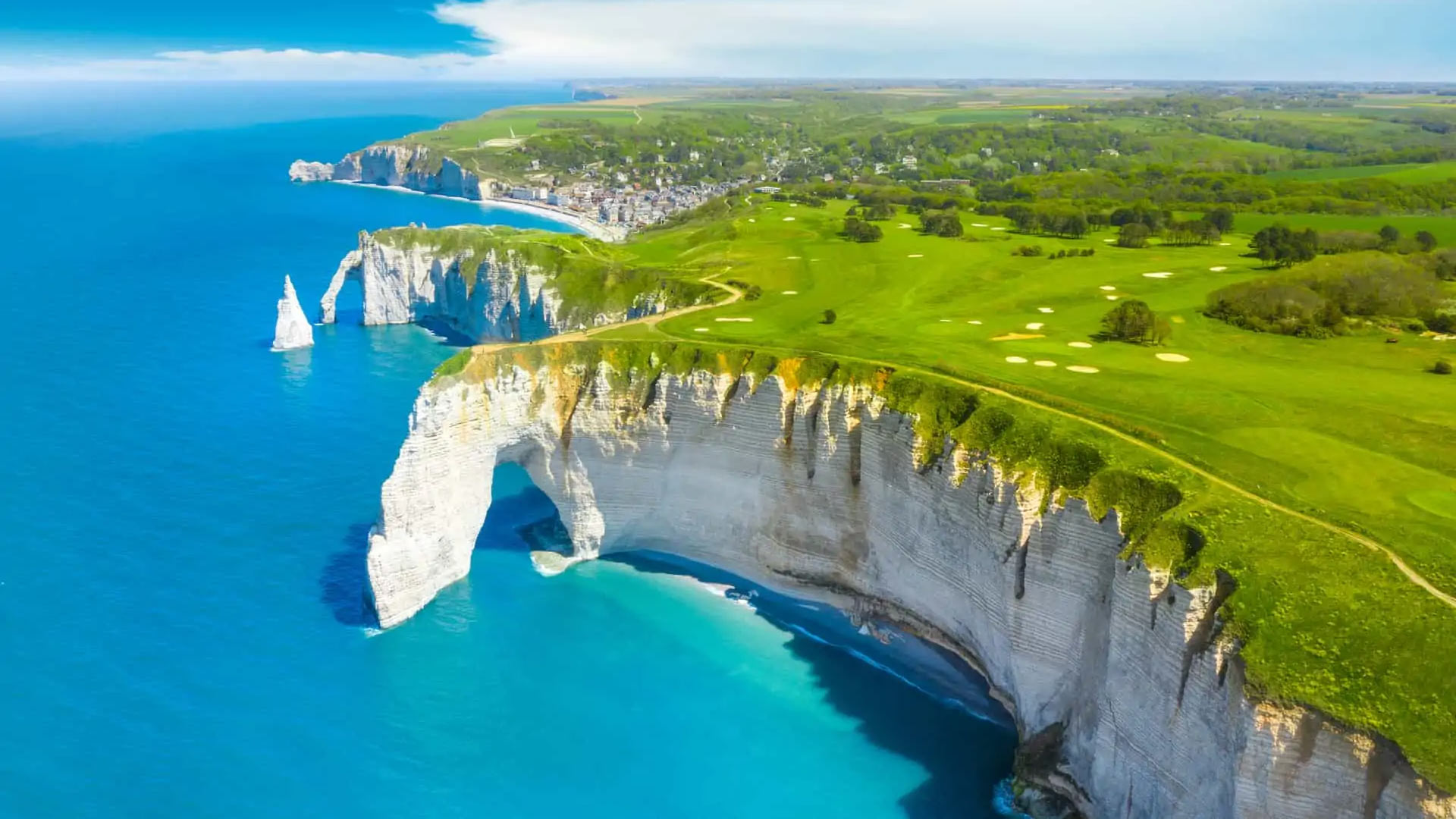 Coastline Hd Normandy Arch Wallpapers