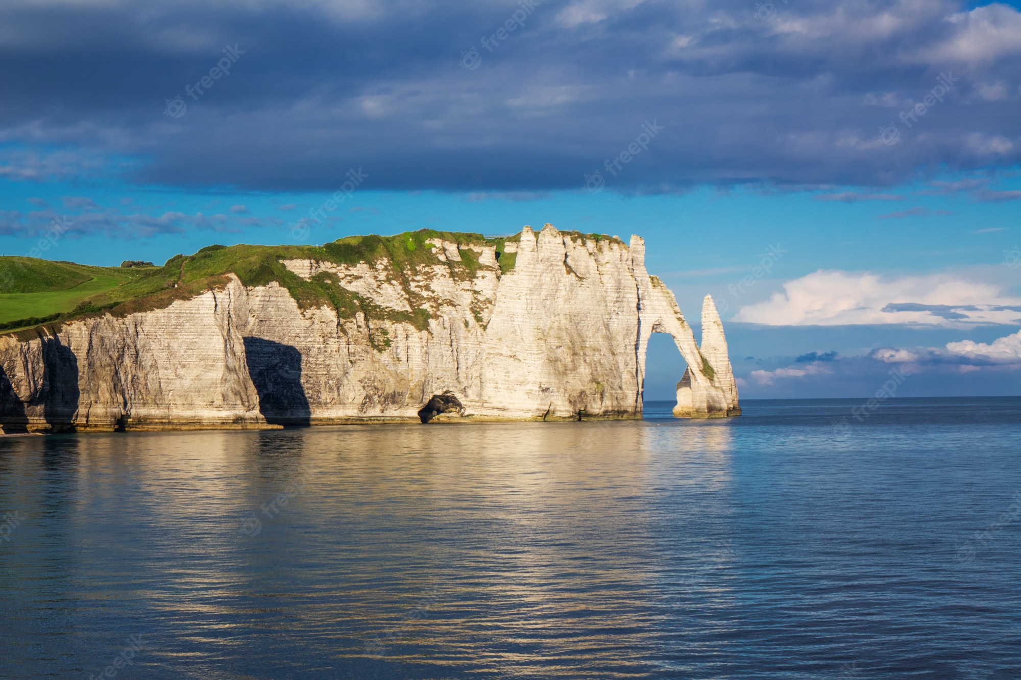 Coastline Hd Normandy Arch Wallpapers