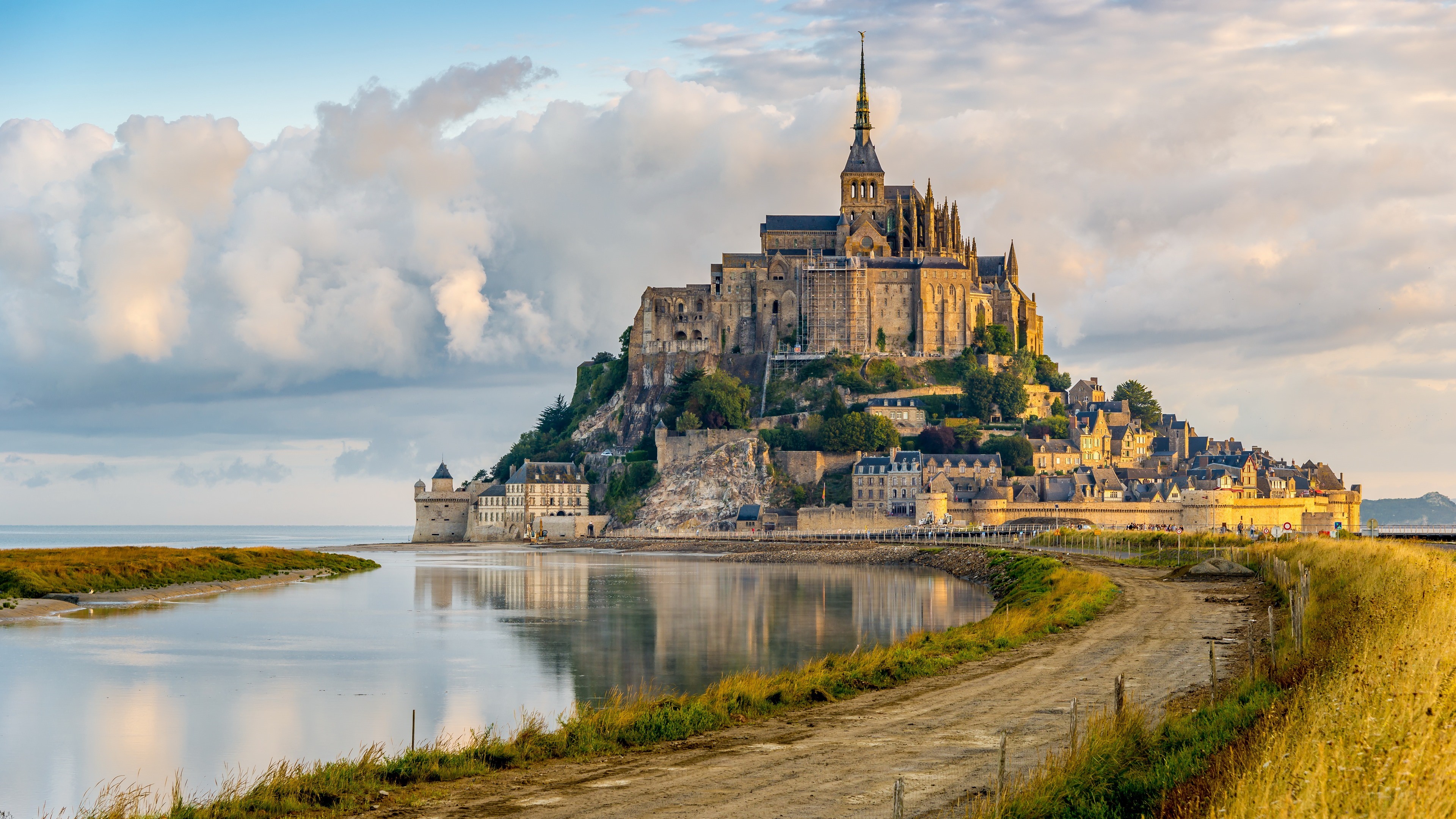 Coastline Hd Normandy Arch Wallpapers