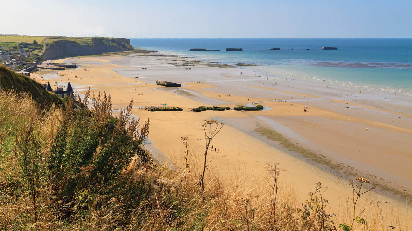 Coastline Hd Normandy Arch Wallpapers