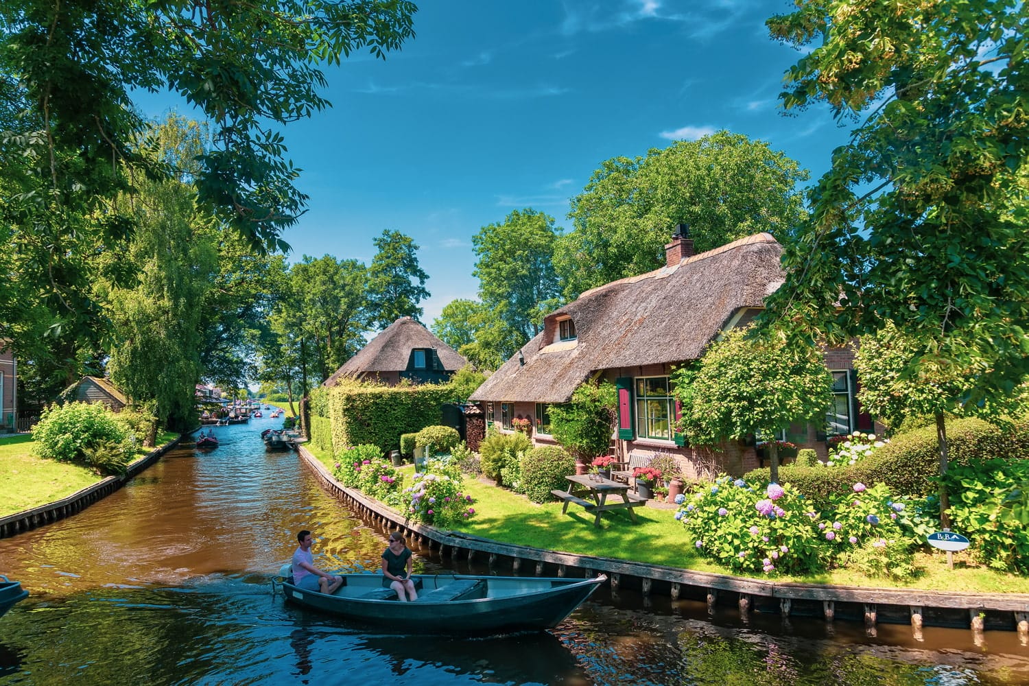 Colorful Village Home Netherlands Wallpapers