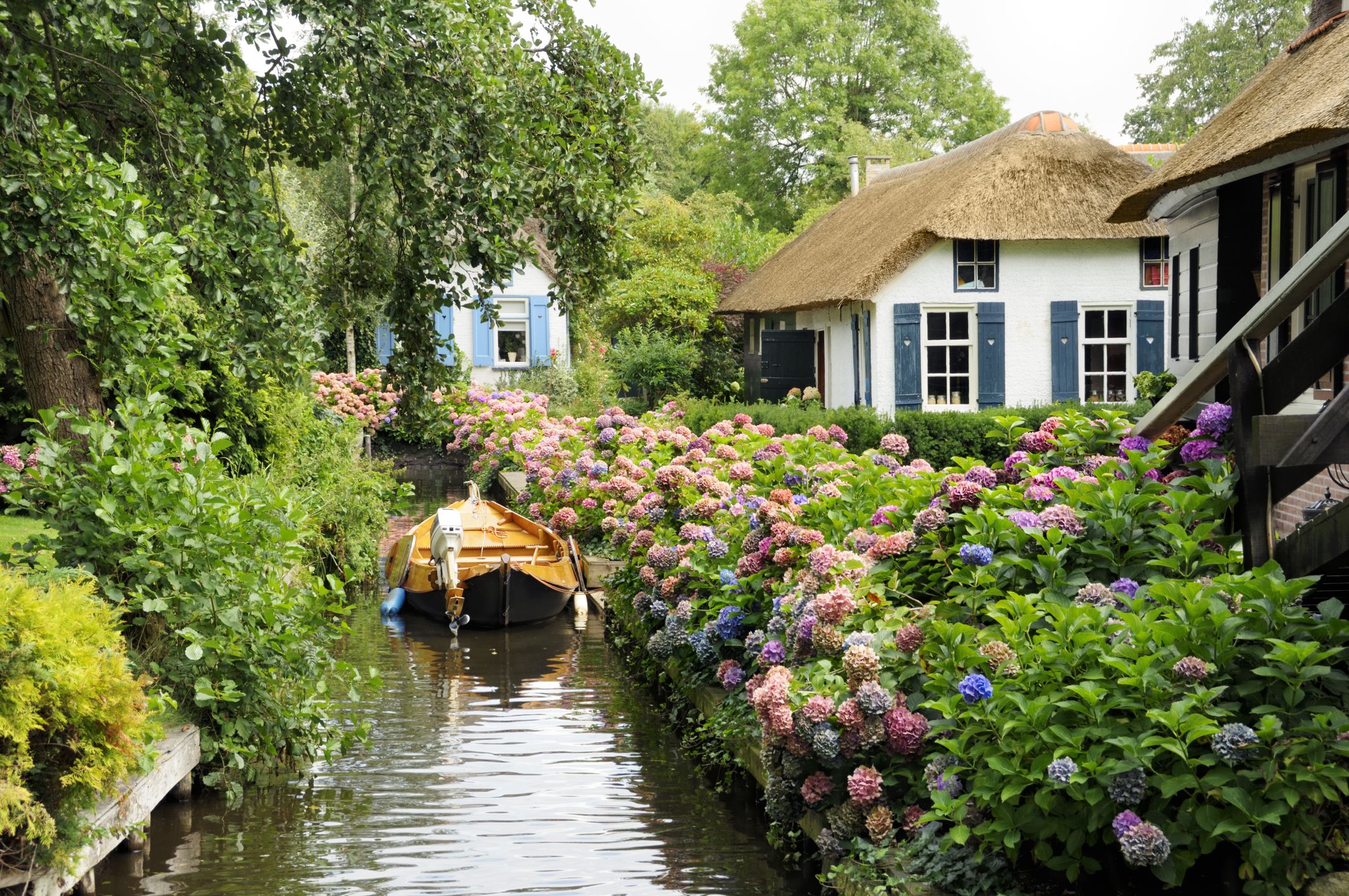 Colorful Village Home Netherlands Wallpapers